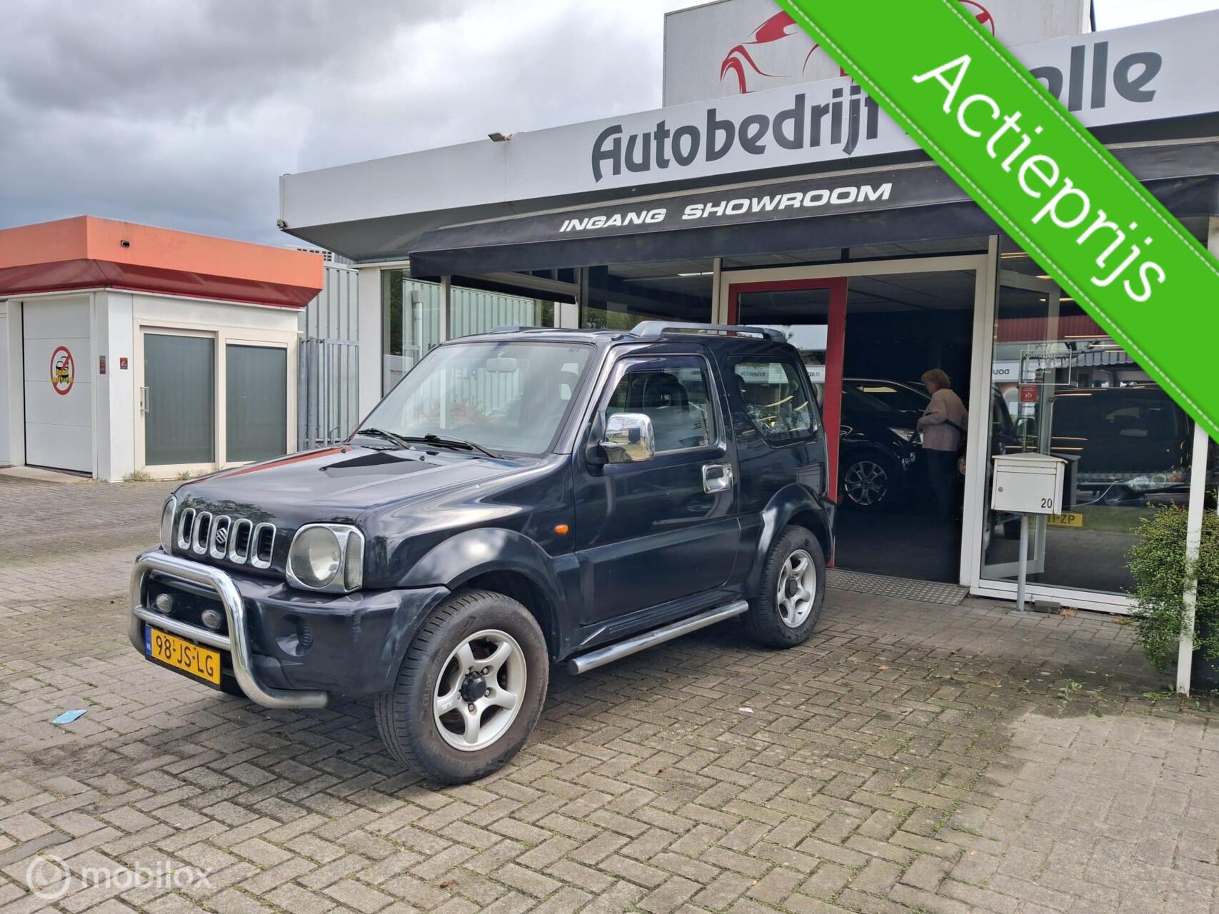 Suzuki Jimny 1.3 JLX AUTOMAAT|2002|4X4|YOUNGTIMER|AIRCO|APK! 2002 - voorkant