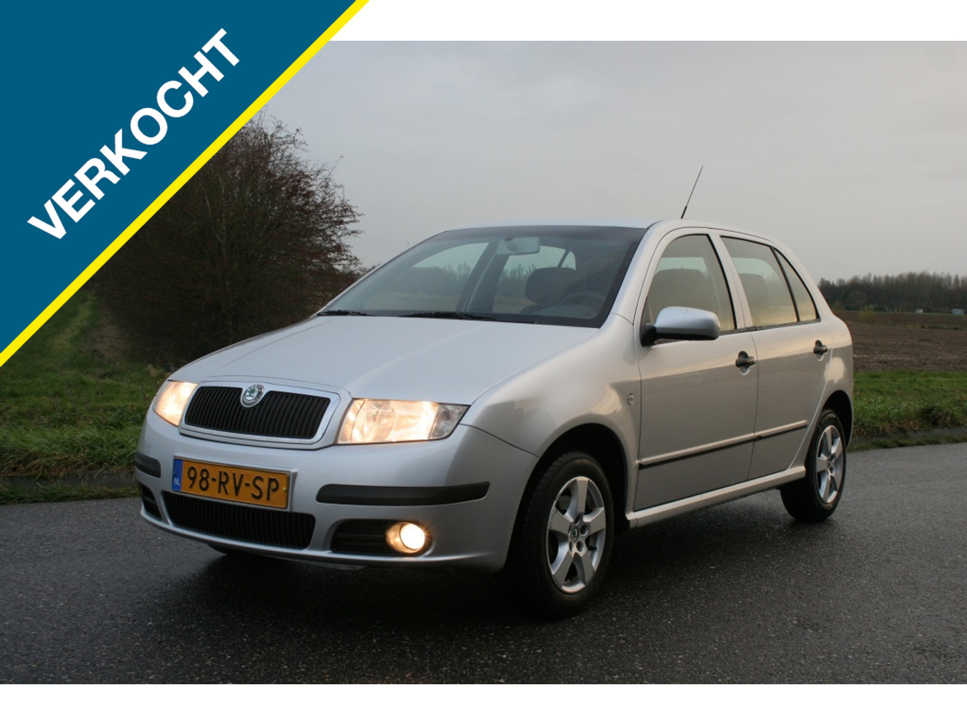 Skoda Fabia 1.4-16V Elegance 2005 - voorkant