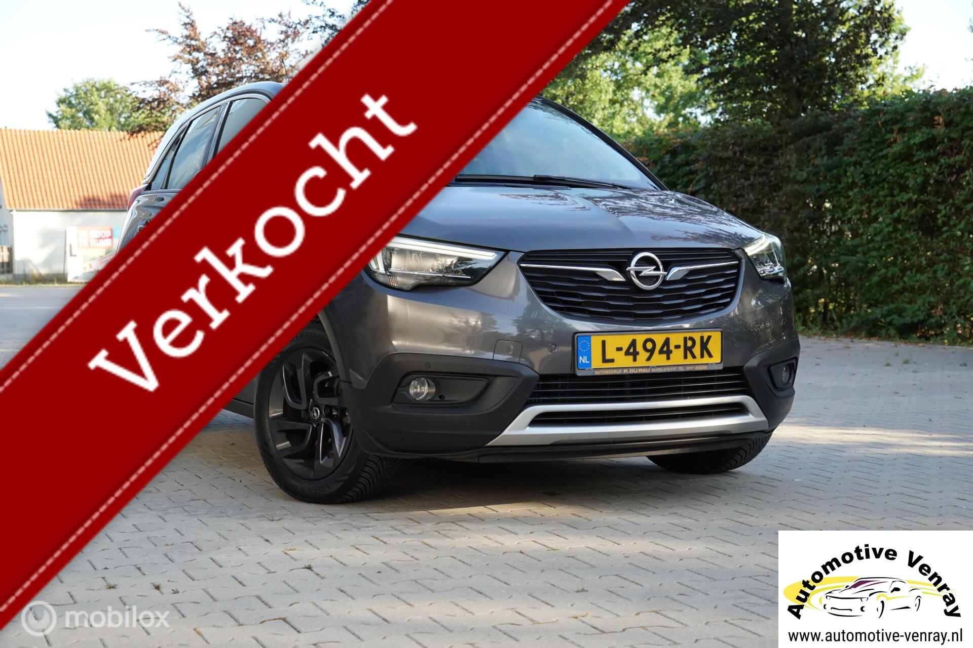 Opel Crossland X 1.2 Turbo, Airco, Nw apk, inruil 2020 - voorkant