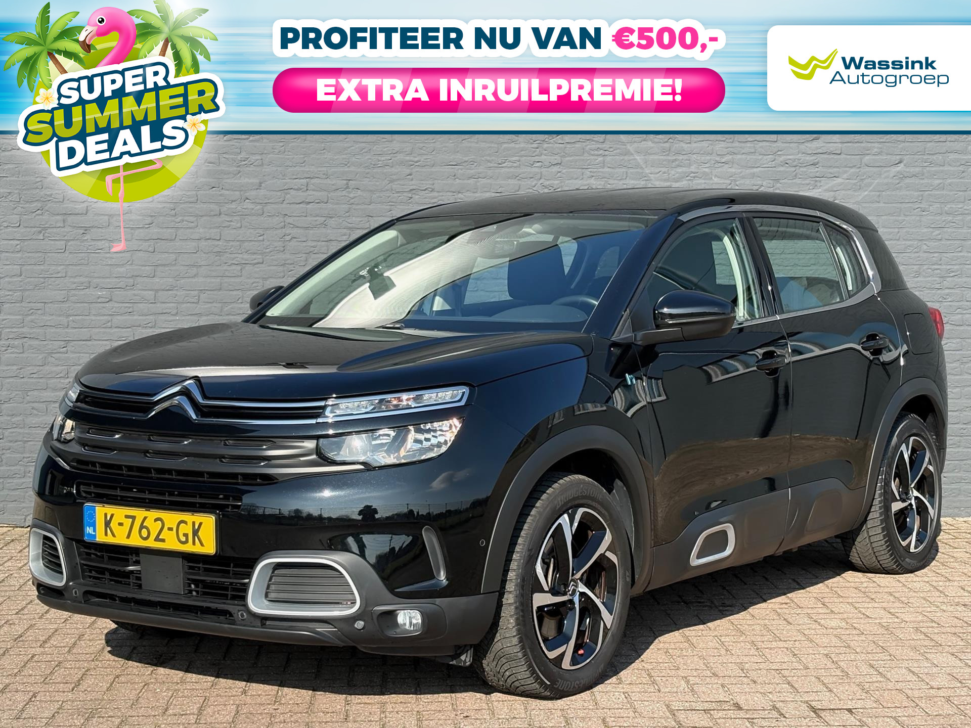 Citroen C5 Aircross 1.6 PHEV 225pk EAT8 Business | Dode hoek Detectie 2021 - voorkant