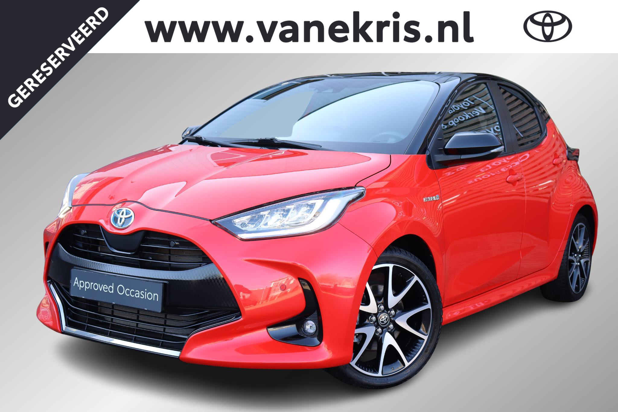Toyota Toyota Yaris 1.5 Hybrid Launch Edition, Parkeersensoren 2020 - voorkant