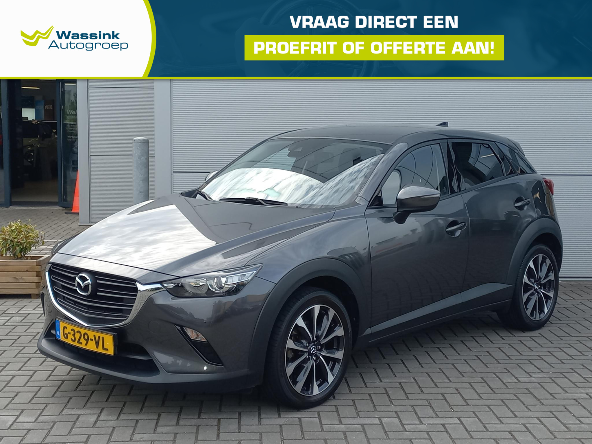Mazda Mazda Cx-3 2.0 SkyActiv-G 120pk Sport Selected | 2019 - voorkant