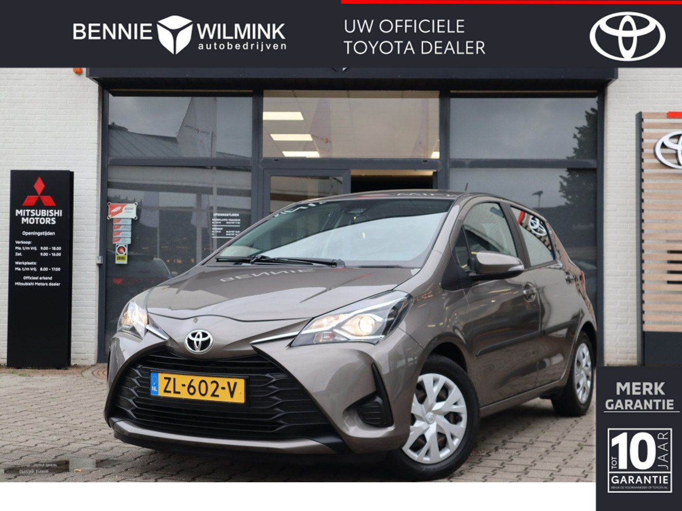Toyota Yaris 1.0 VVT-i Active 2019 - voorkant