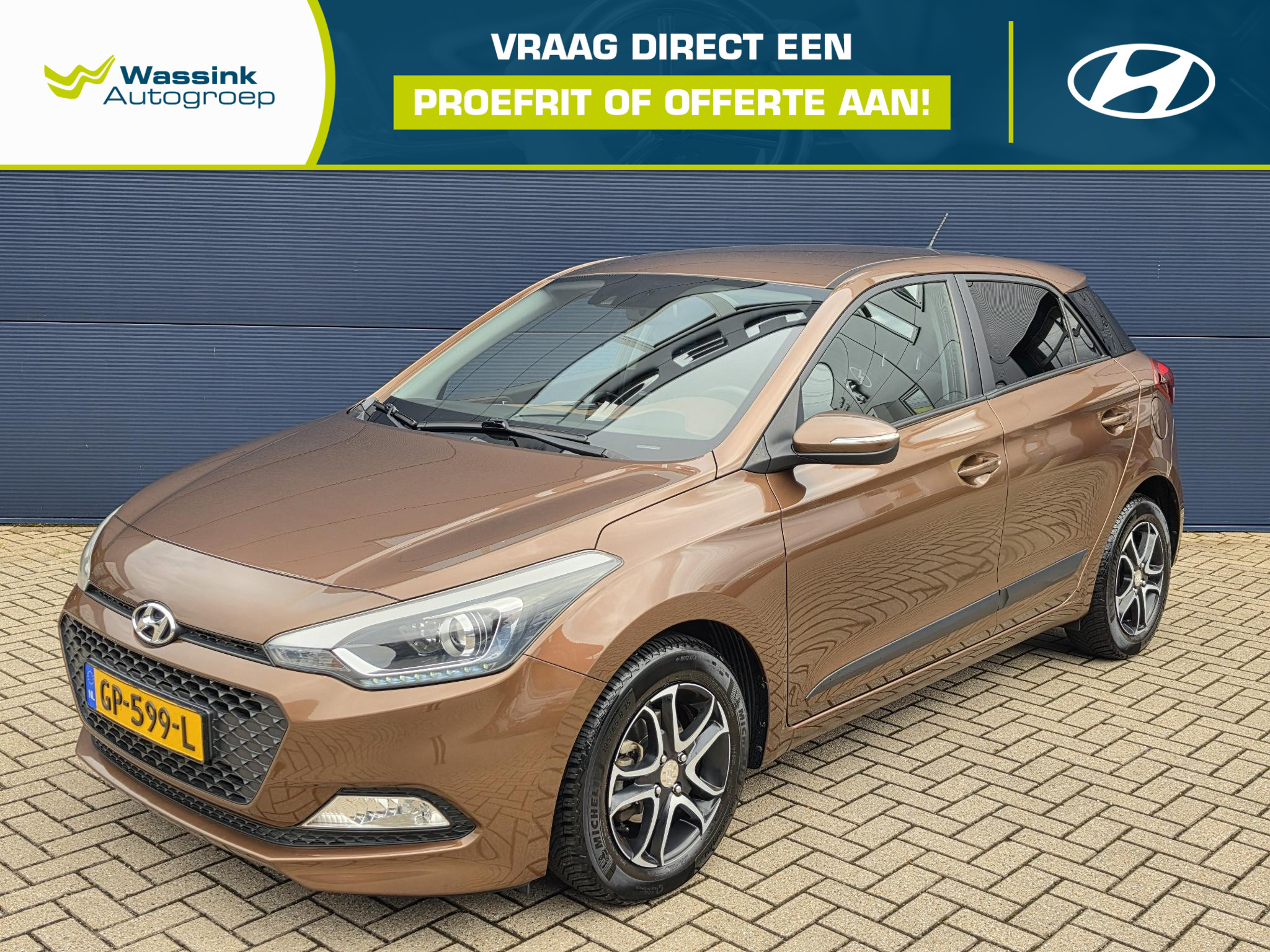 Hyundai I20 1.2 HP i-Motion Comfort 2015 - voorkant