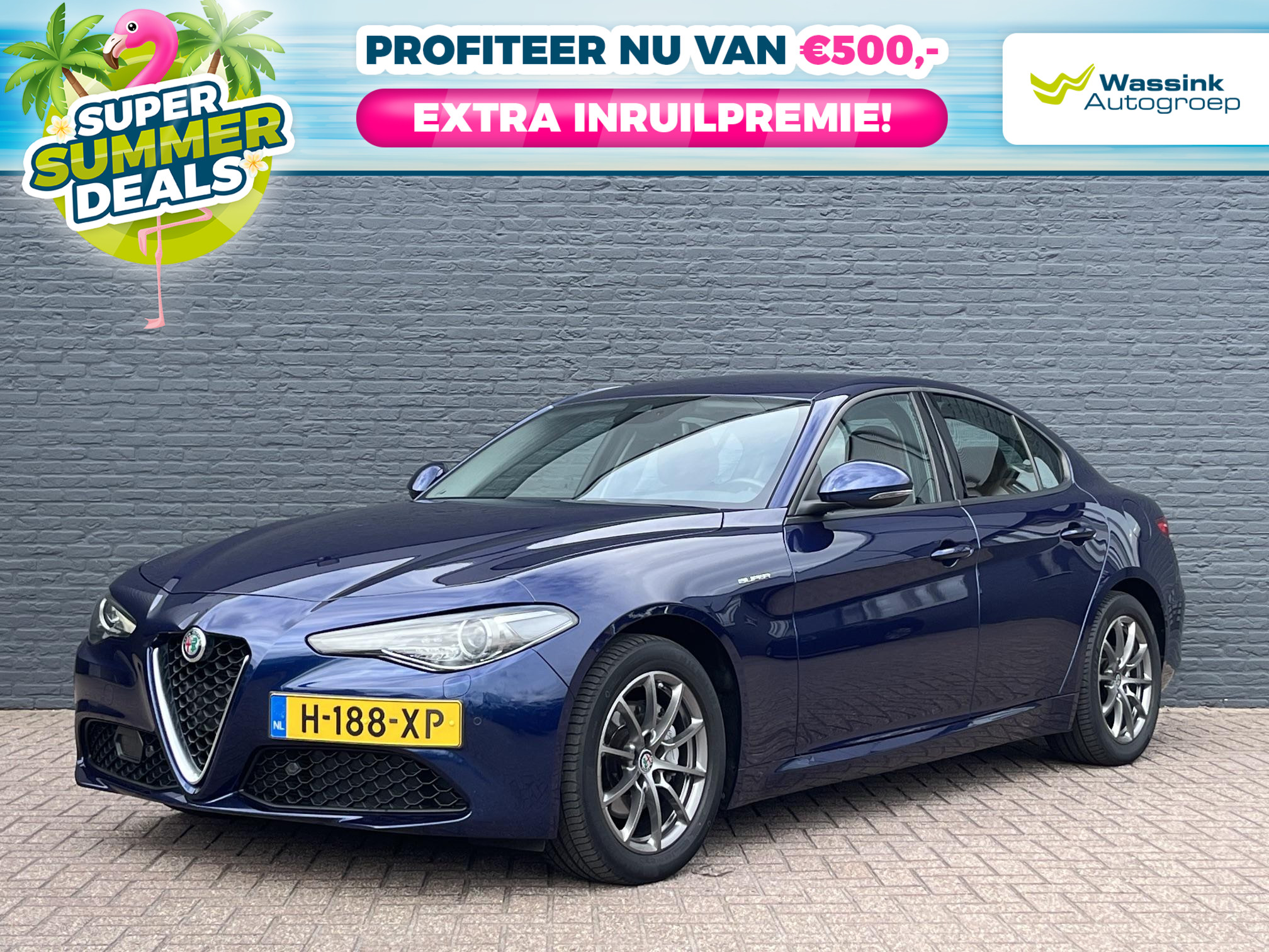 Alfa Romeo Giulia 2.0T Super 2020 - voorkant