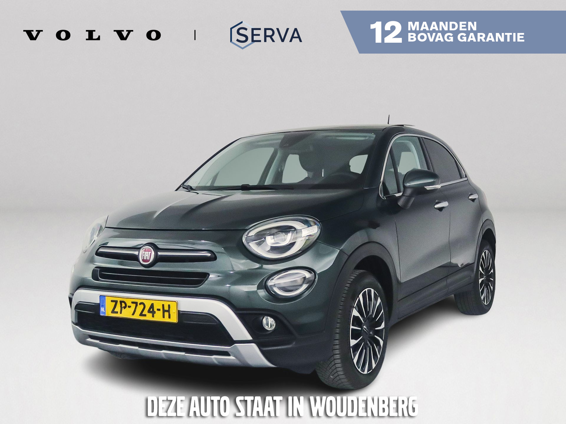 Fiat Fiat 500x 1.3 GSE City Cross AUT. | Panoramadak | Park assist | Airco | Cruise control 2019 - voorkant