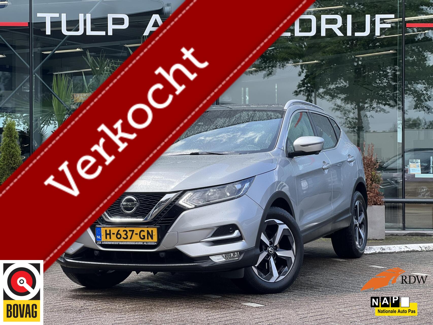 Nissan Nissan Qashqai 1.3 DIG-T N-Connecta Clima 360Cam Cruise NAP 2020 - voorkant