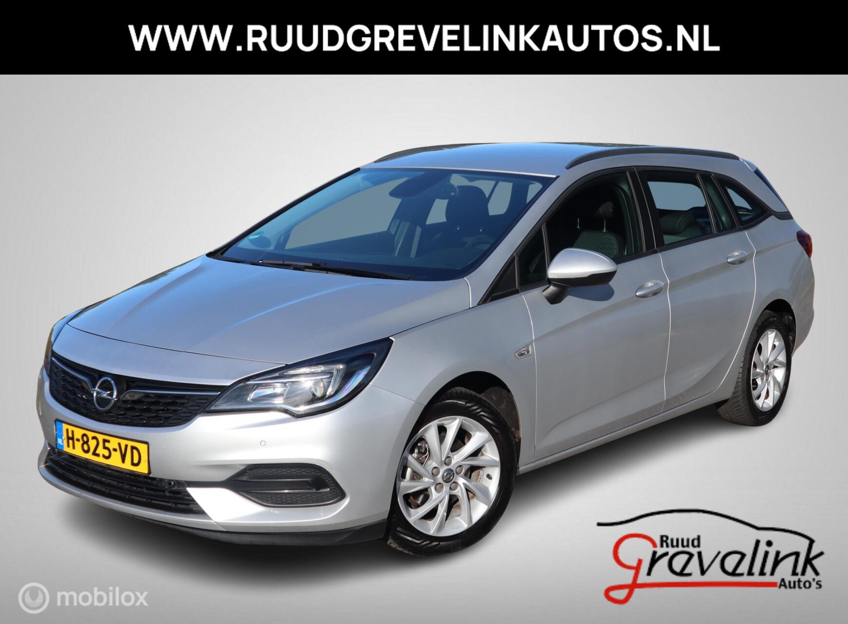 Opel Astra Sports Tourer 1.2 131 PK H6 Edition Navigatie Camera Trekhaak Clima Pdc V+A 2020 - voorkant