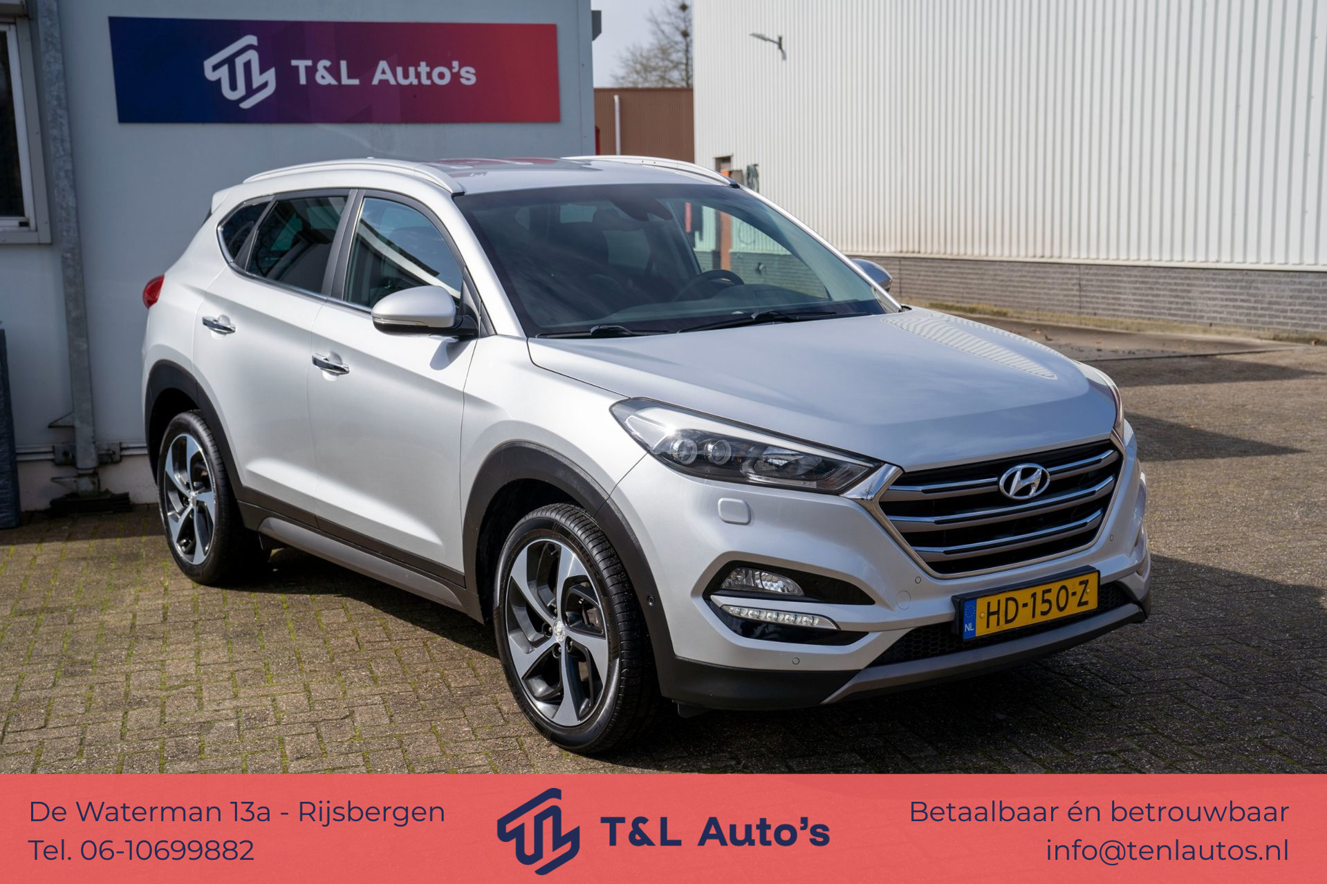 Hyundai Tucson 1.6 T-GDi Premium 4WD 2015 - voorkant