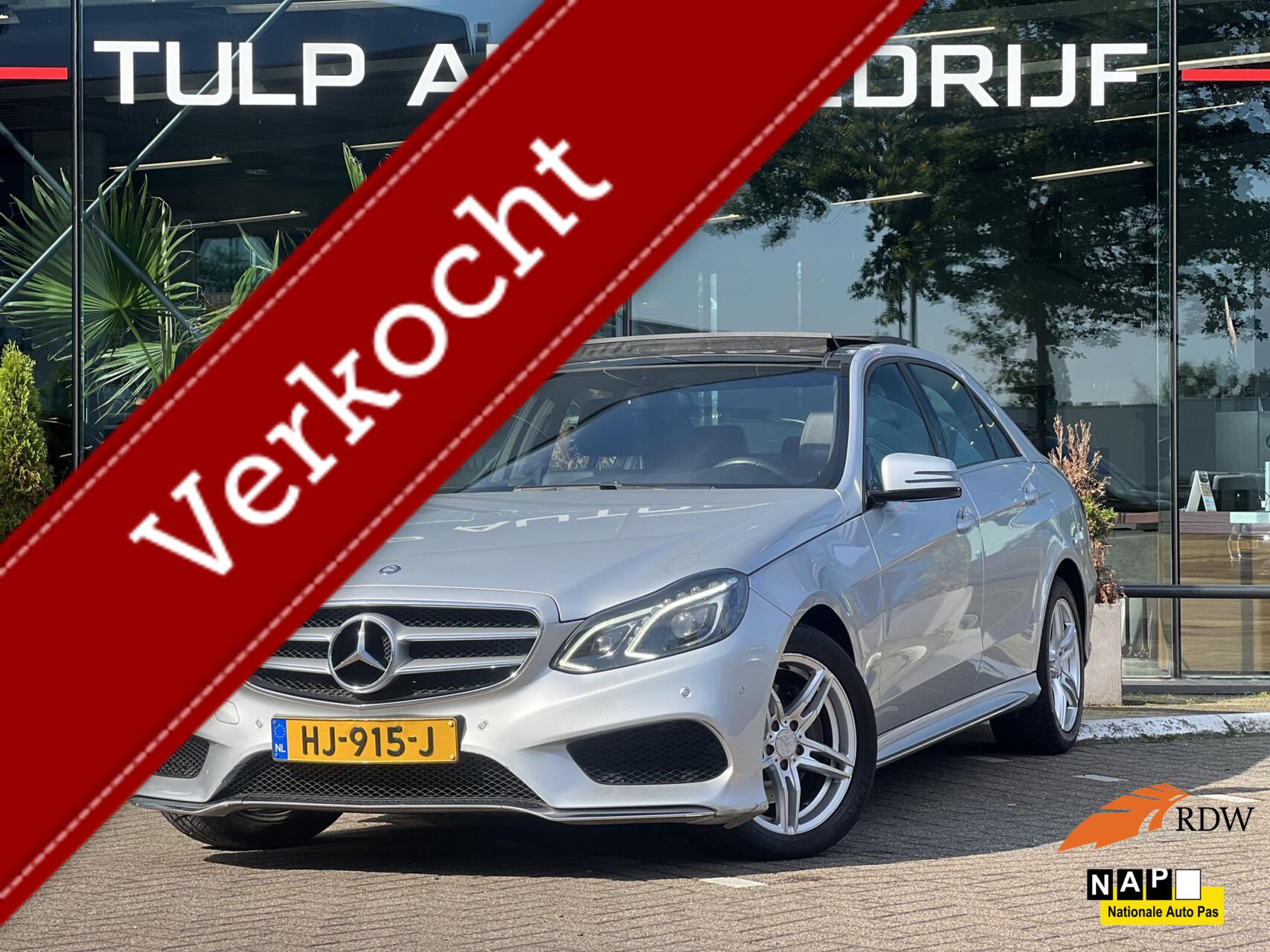 Mercedes-Benz E 220 Bluetec 220 Edition AMG Avantgarde Automaat NLAuto 2015 - voorkant