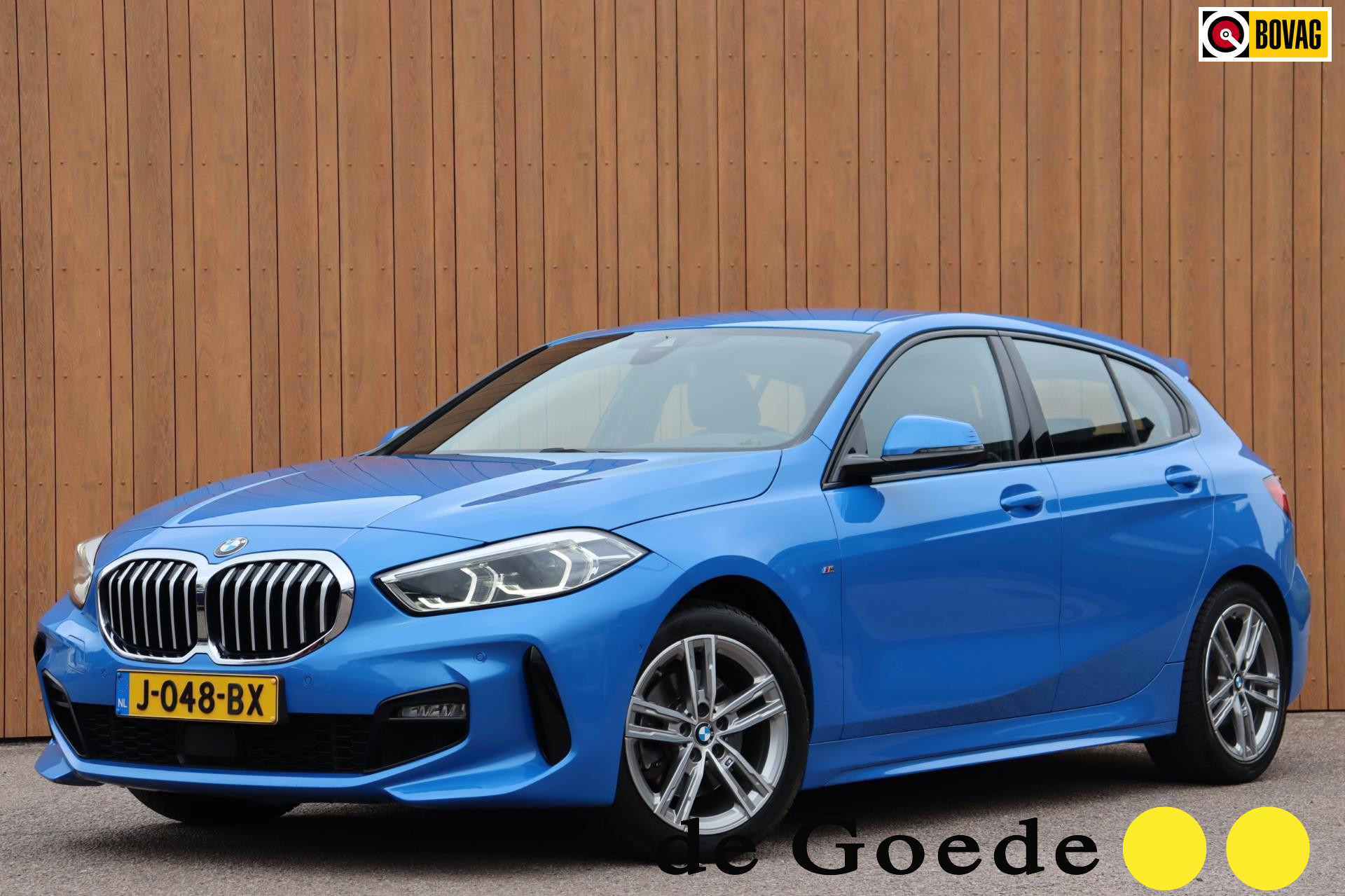 BMW 1-serie 118i M-sport High Executive Edition org.NL afn.trekhaak camera 2020 - voorkant