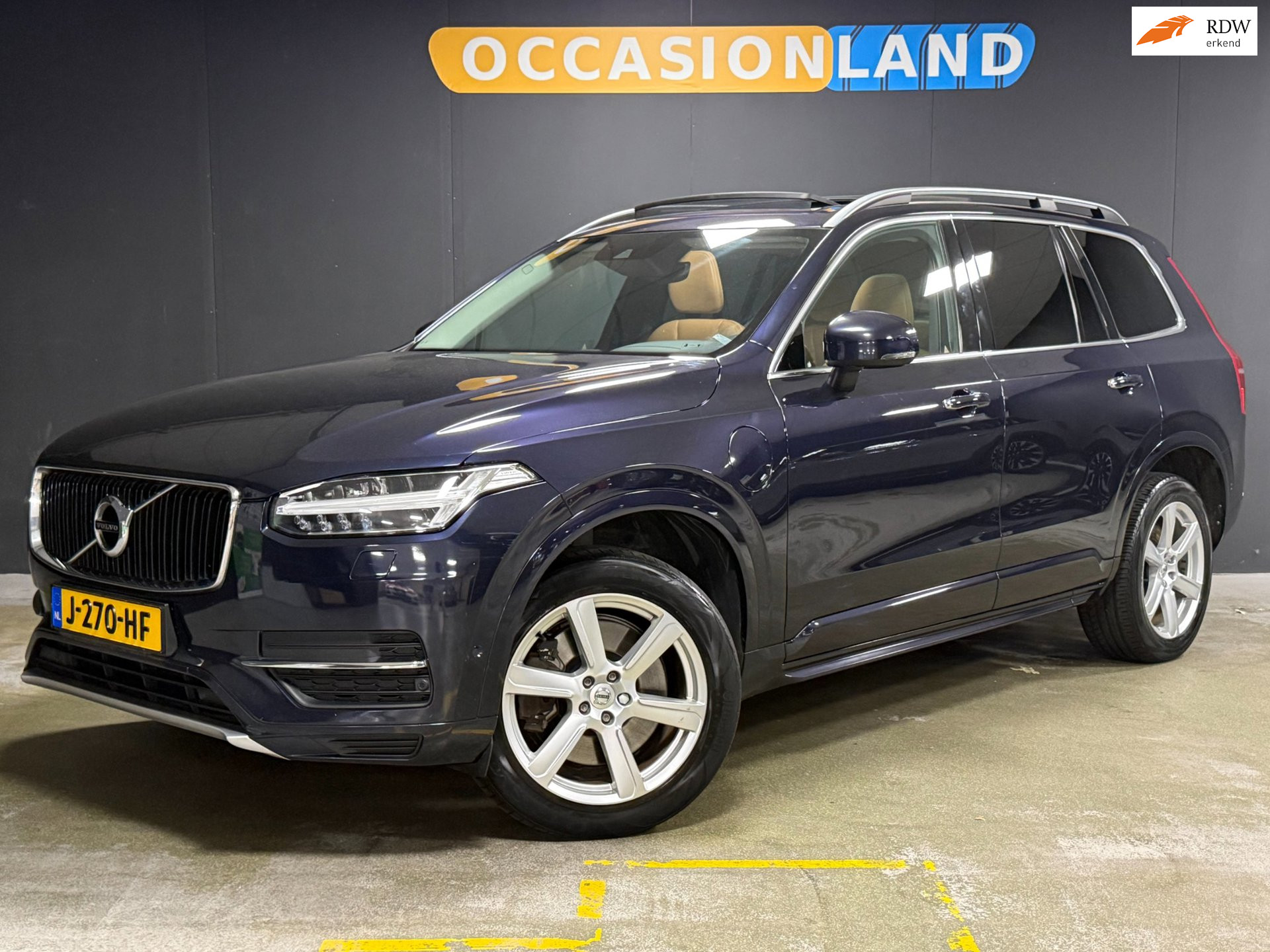 Volvo Xc90 T8 Twin Engine 2.0 T8 Twin Engine AWD Inscription 7p.|PANO|TREKHAAK|MEMORY|ACC|STOELV|19INCH| 2016 - voorkant
