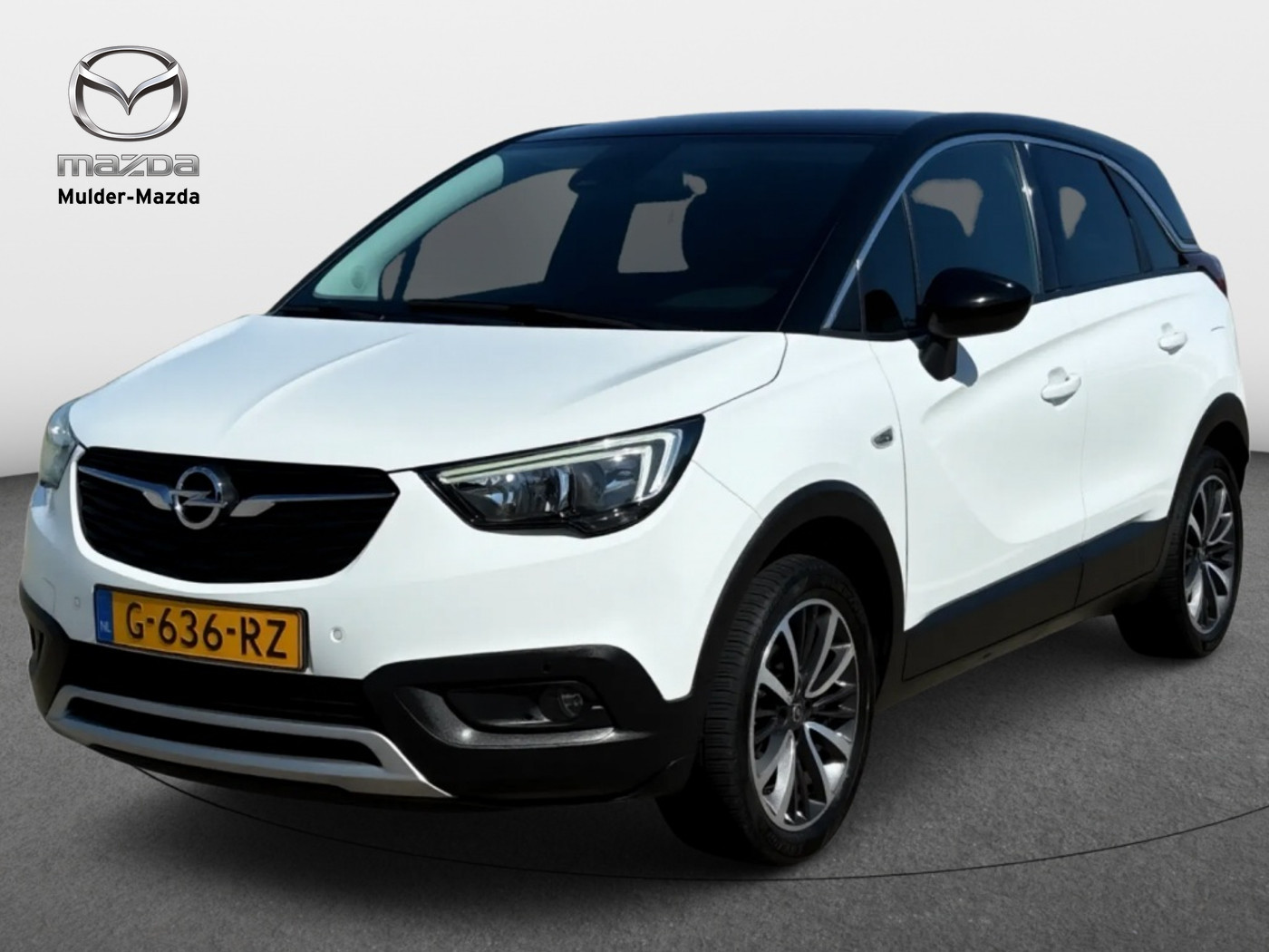 Opel Crossland X 1.2 Turbo Ultimate Automaat | Volledig onderhouden | Camera 2018 - voorkant