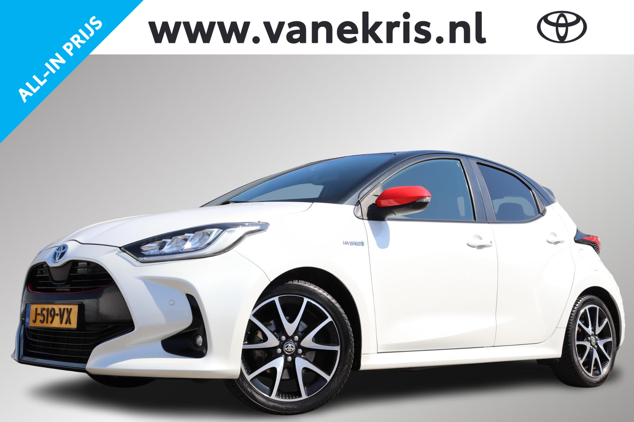 Toyota Toyota Yaris 1.5 Hybrid Executive, 2020 - voorkant