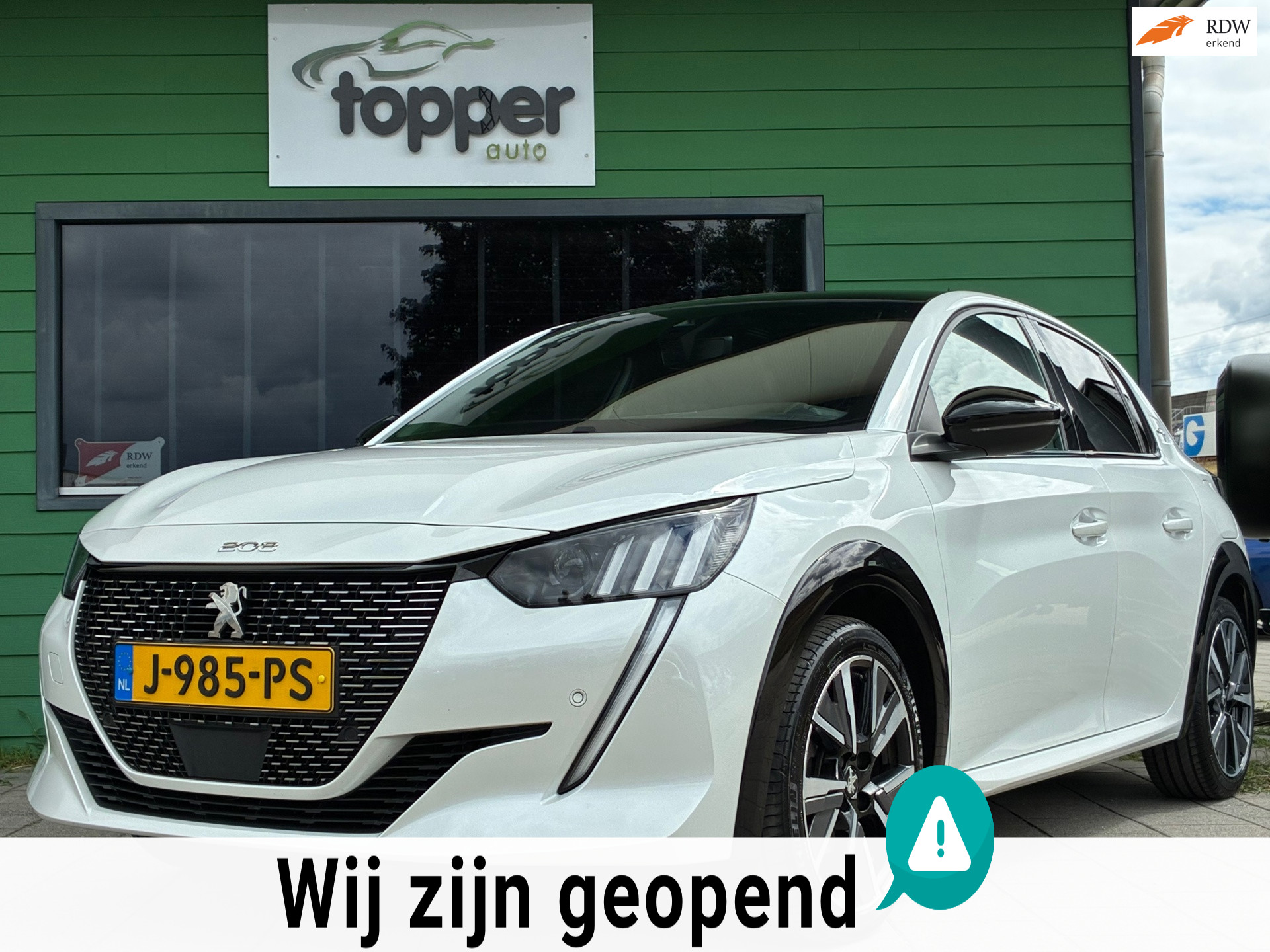 Peugeot 208 1.2 PureTech GT-Line|Automaat|Panoramadak|Camera|Navigatie|CruiseControl|Climatronic|Trekhaak| 2020 - voorkant