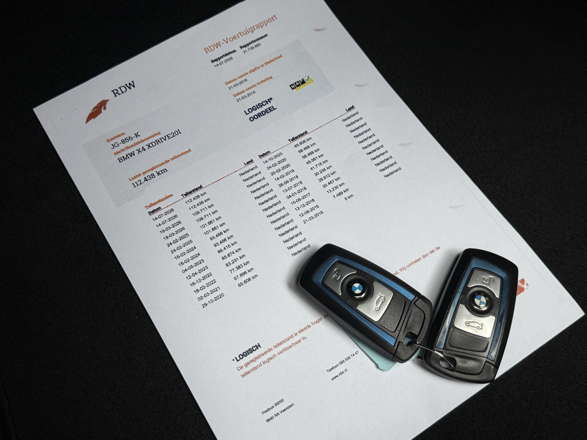 Foto van BMW X4 Xdrive20i