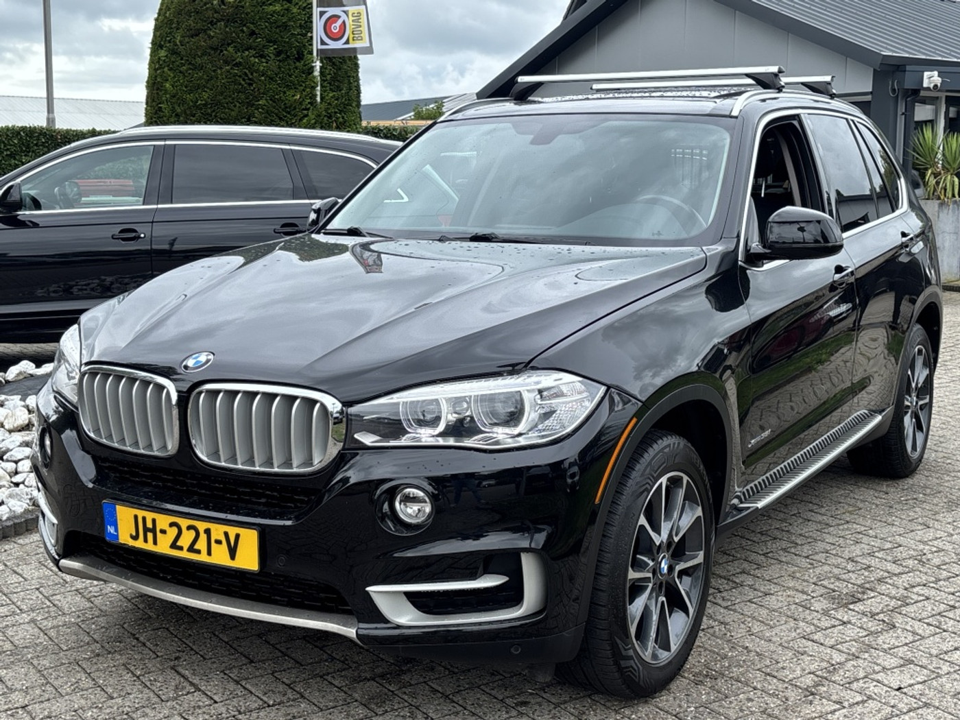 BMW X5 3.5I High Exe Xdrive Zwart Panoramadak 2015 Trekhaak 2015 - voorkant
