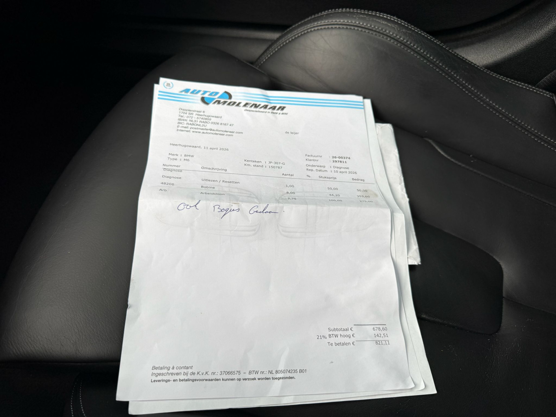 Foto van BMW M6