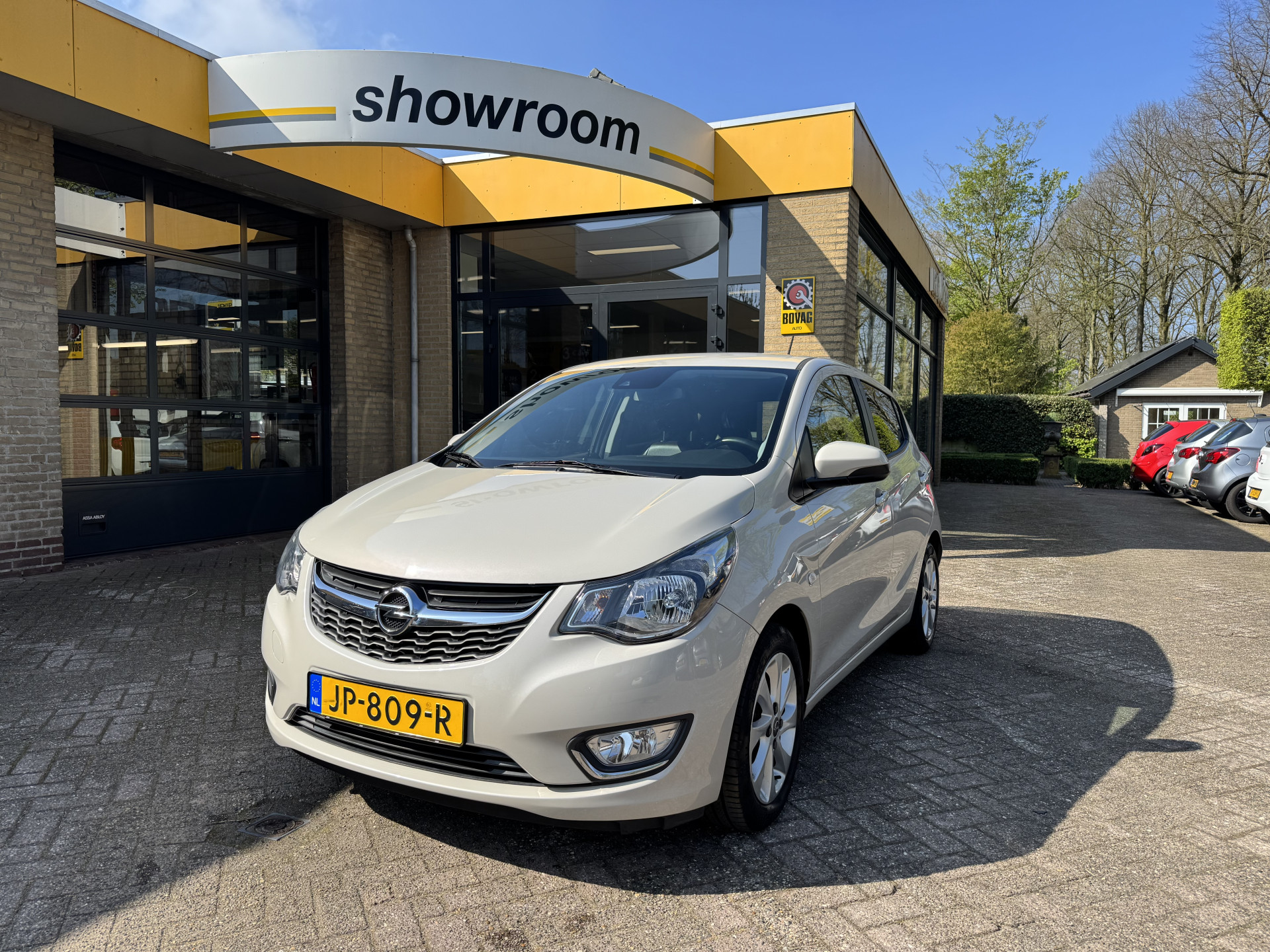 Opel Karl 1.0 ecoFLEX Innovation Automaat Climate Control Carplay 2016 - voorkant