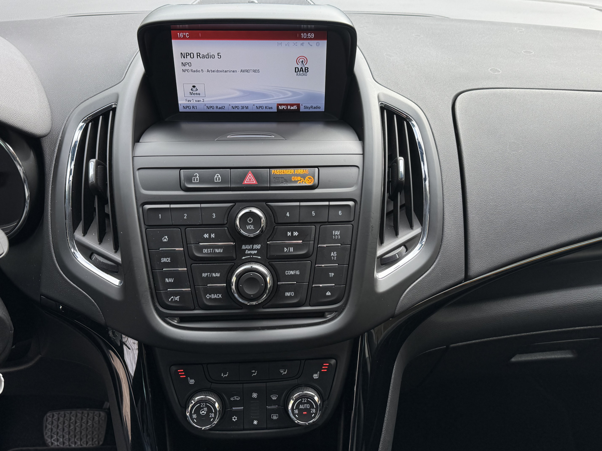 Foto van Opel Zafira Tourer