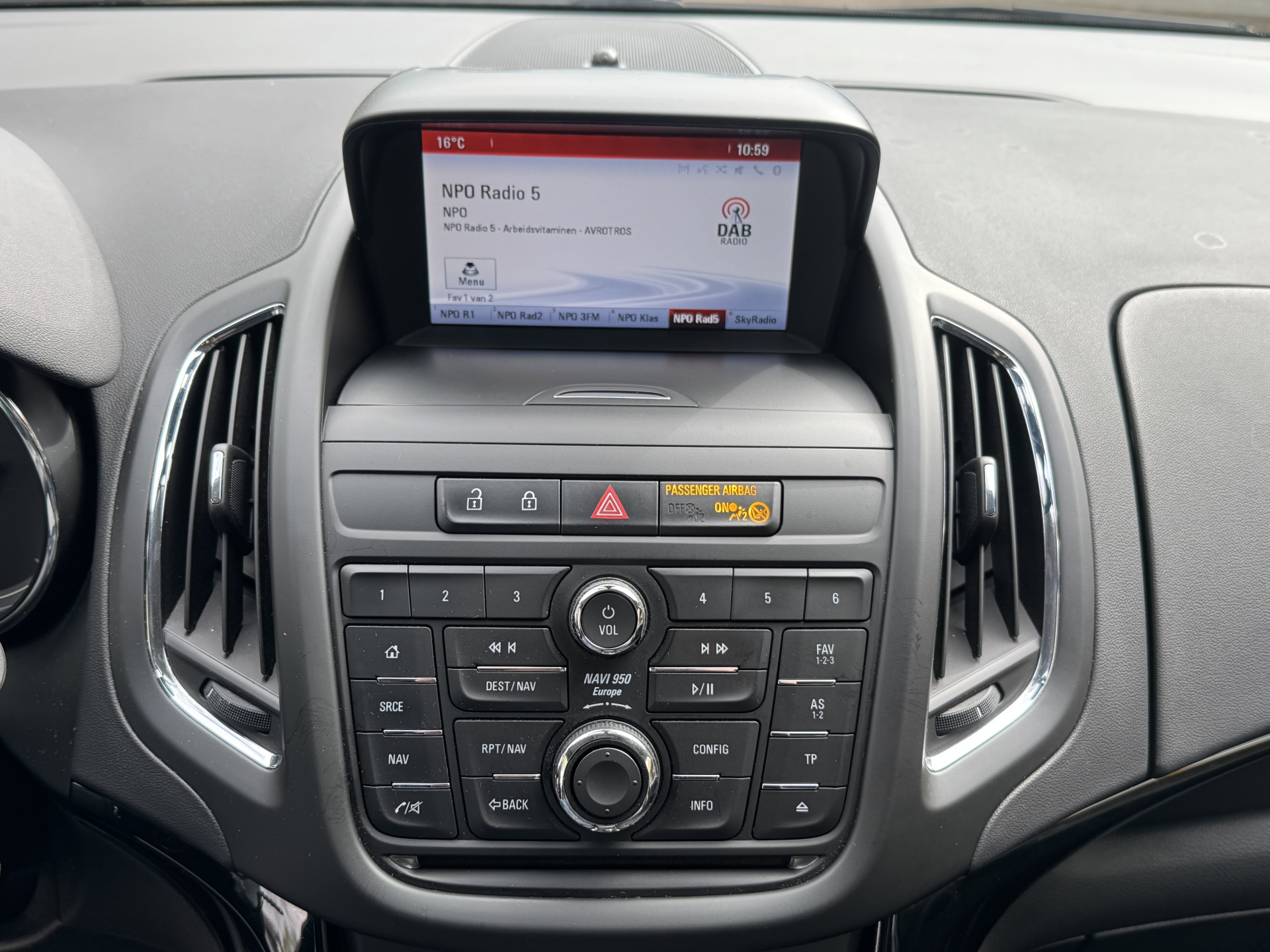 Foto van Opel Zafira Tourer
