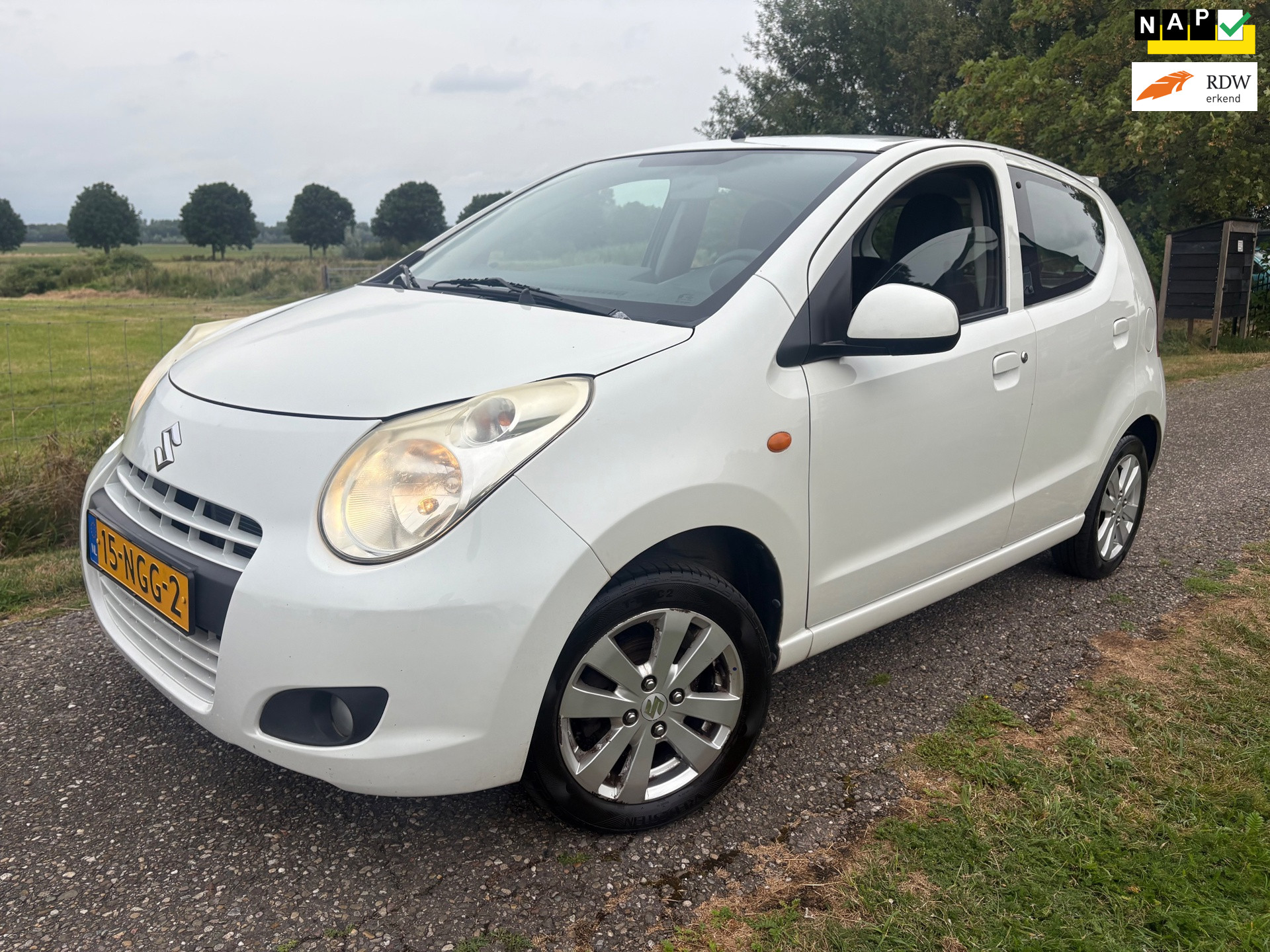 Suzuki Alto 1.0 Exclusive|Airco|APK|5Deurs 2010 - voorkant