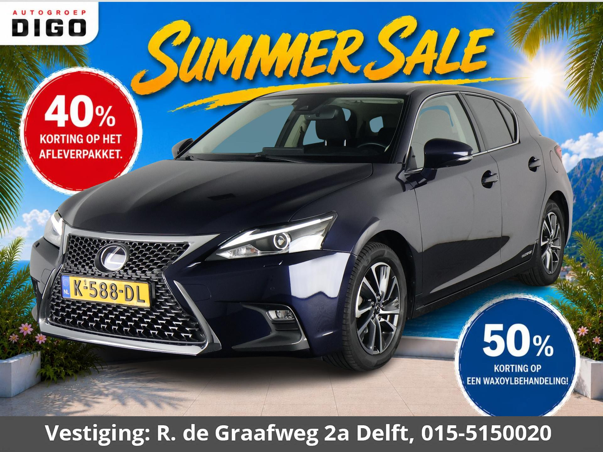 Lexus Lexus Ct200h 200h Ultimate Edition 2020 - voorkant