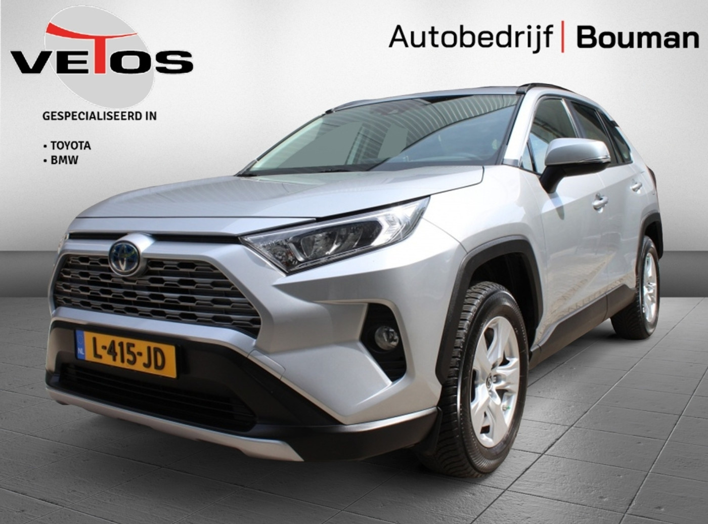 Toyota Toyota Rav4 2.5 Hybrid AWD / Trekhaak 1650kg / Android Apple 2021 - voorkant