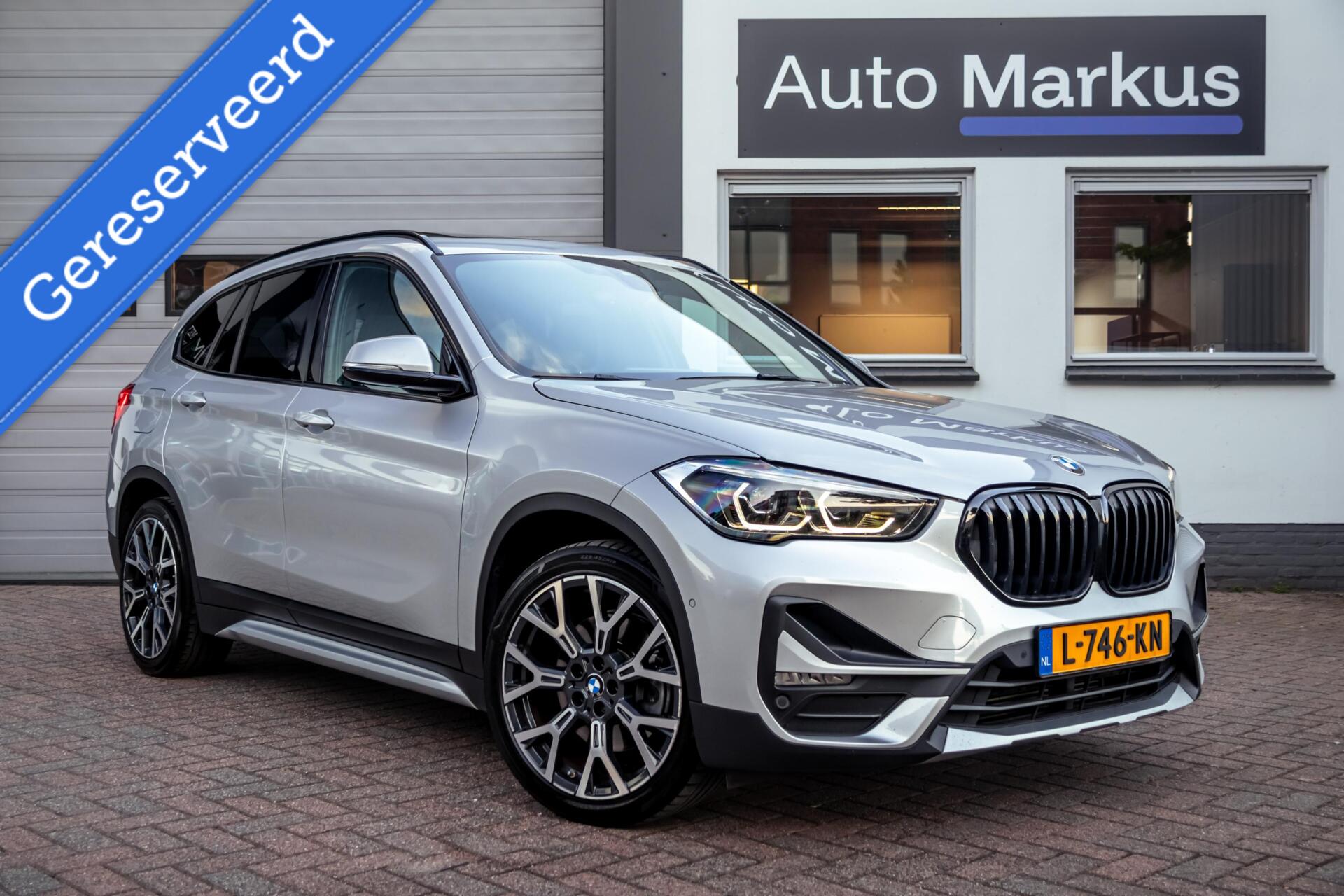BMW X1 Xdrive25e xDrive25e High Executive|Pano|HUD|Harman/Kardon|Keyless|Leder 2021 - voorkant