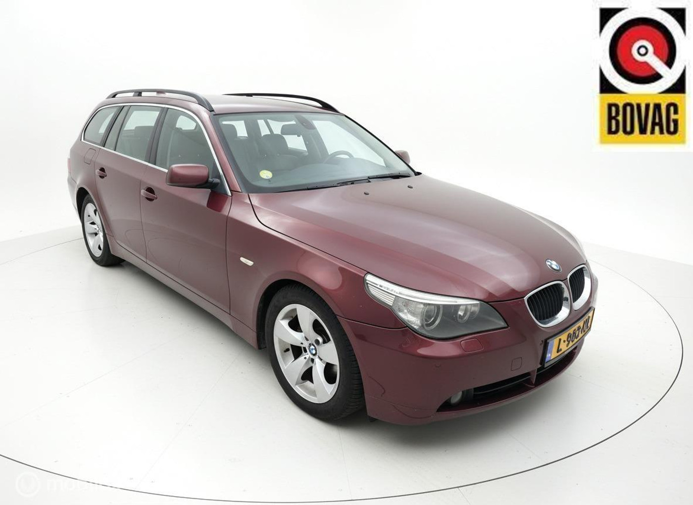 BMW 5er Reihe 525i 2004/CRUISE/AIRCO/LMV/AUTOMAAT/APK! 2004 - voorkant