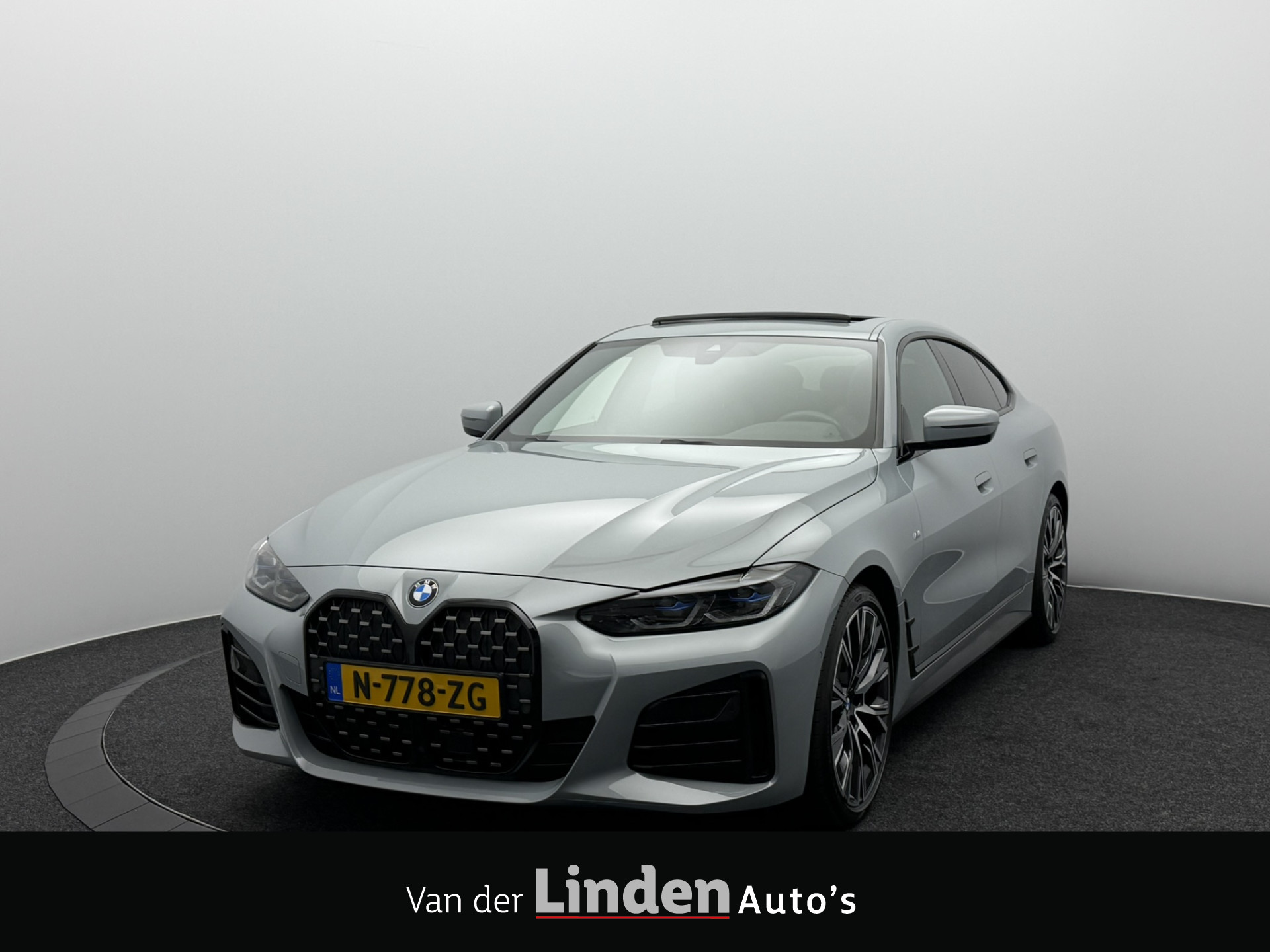 BMW 430i 430i  Edition Plus M-Sport Shadow Line | Schuif/Kanteldak | Trekhaak | Camera | Leer | Harman/Kardon 2022 - voorkant