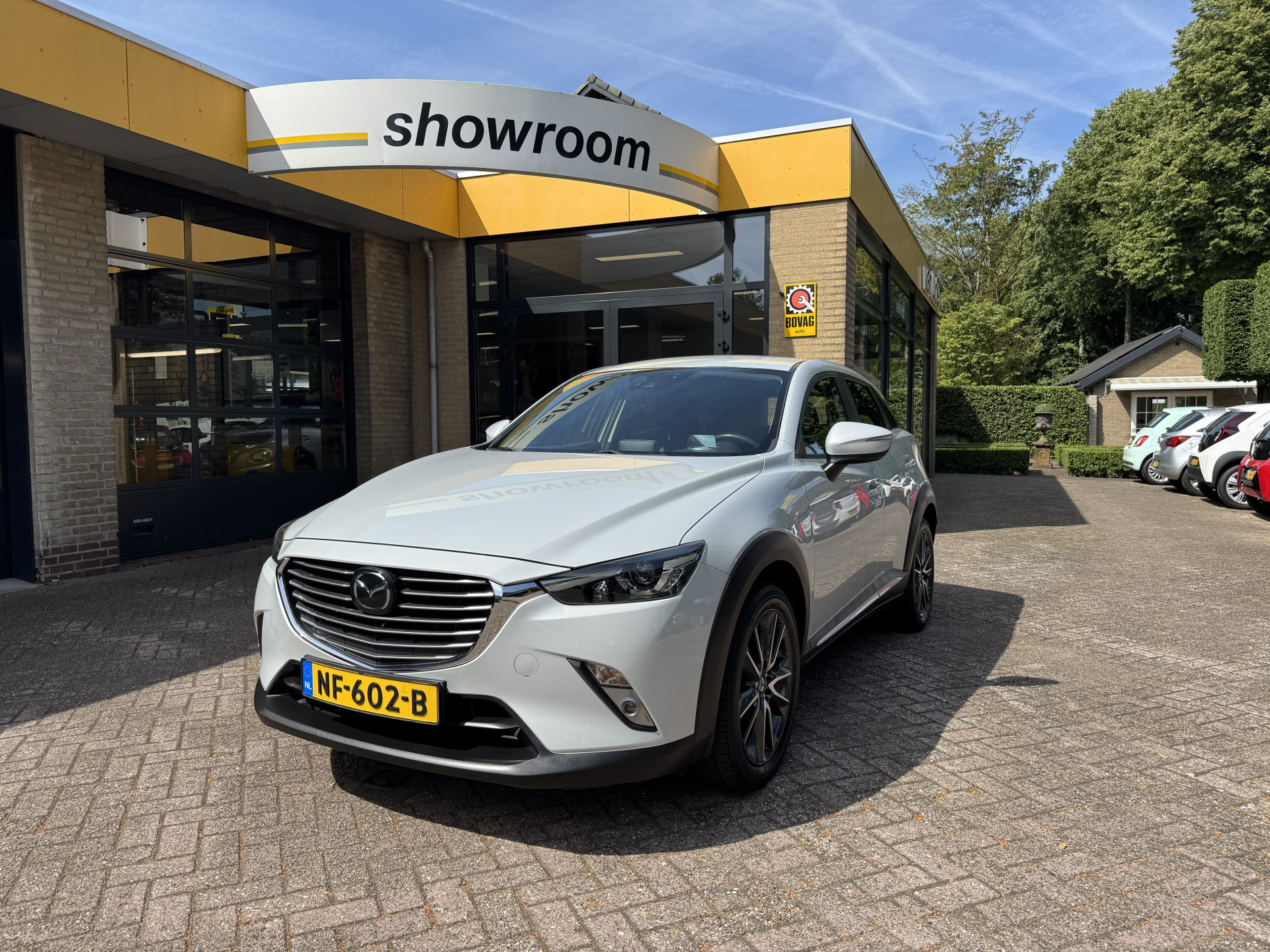 Mazda Mazda Cx-3 2.0 SkyActiv-G 120 GT-M Automaat Climate Control Leder Navi Camera Bose Stoelverwarming 2017 - voorkant