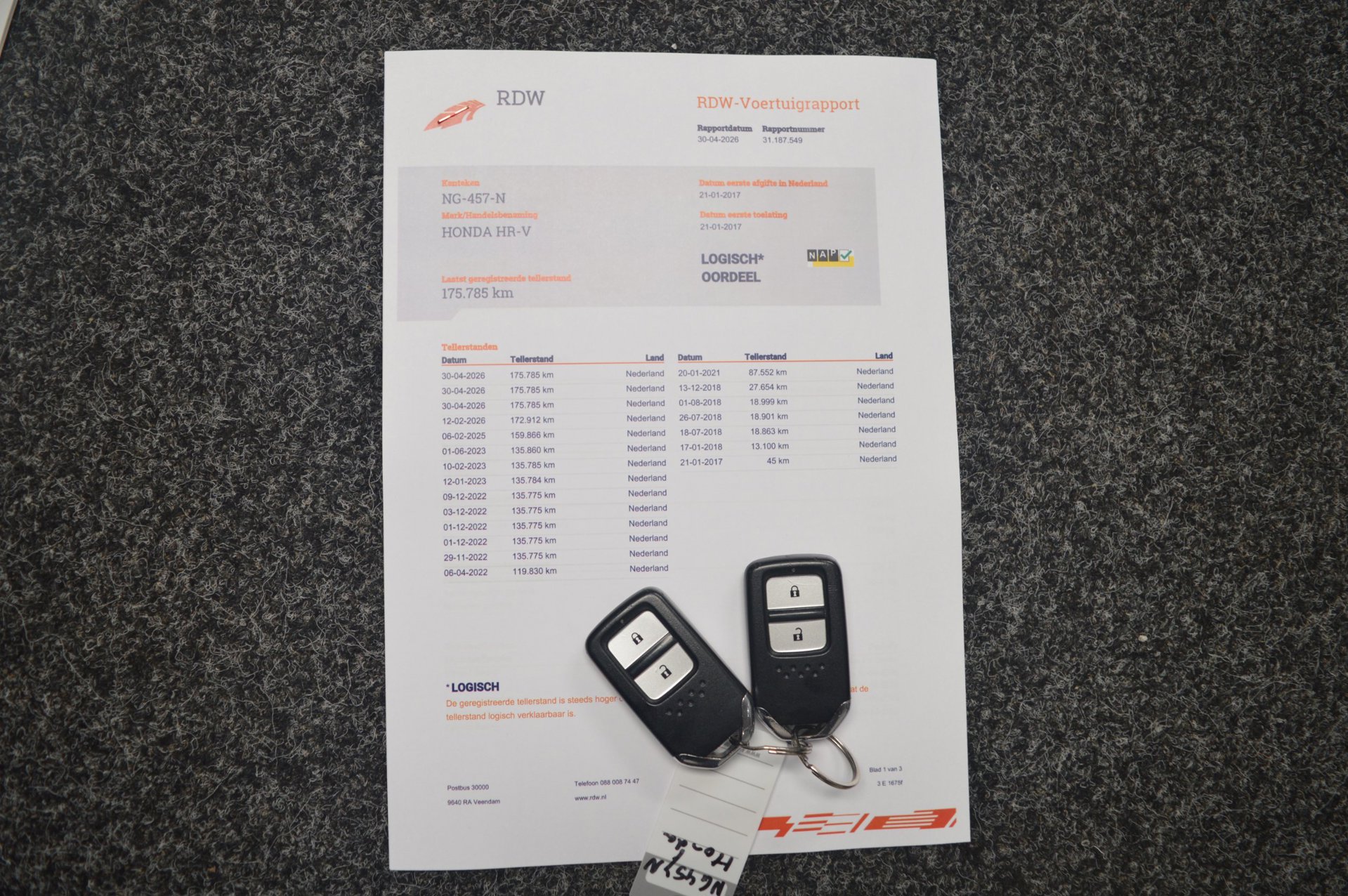 Foto van Honda Hr-v