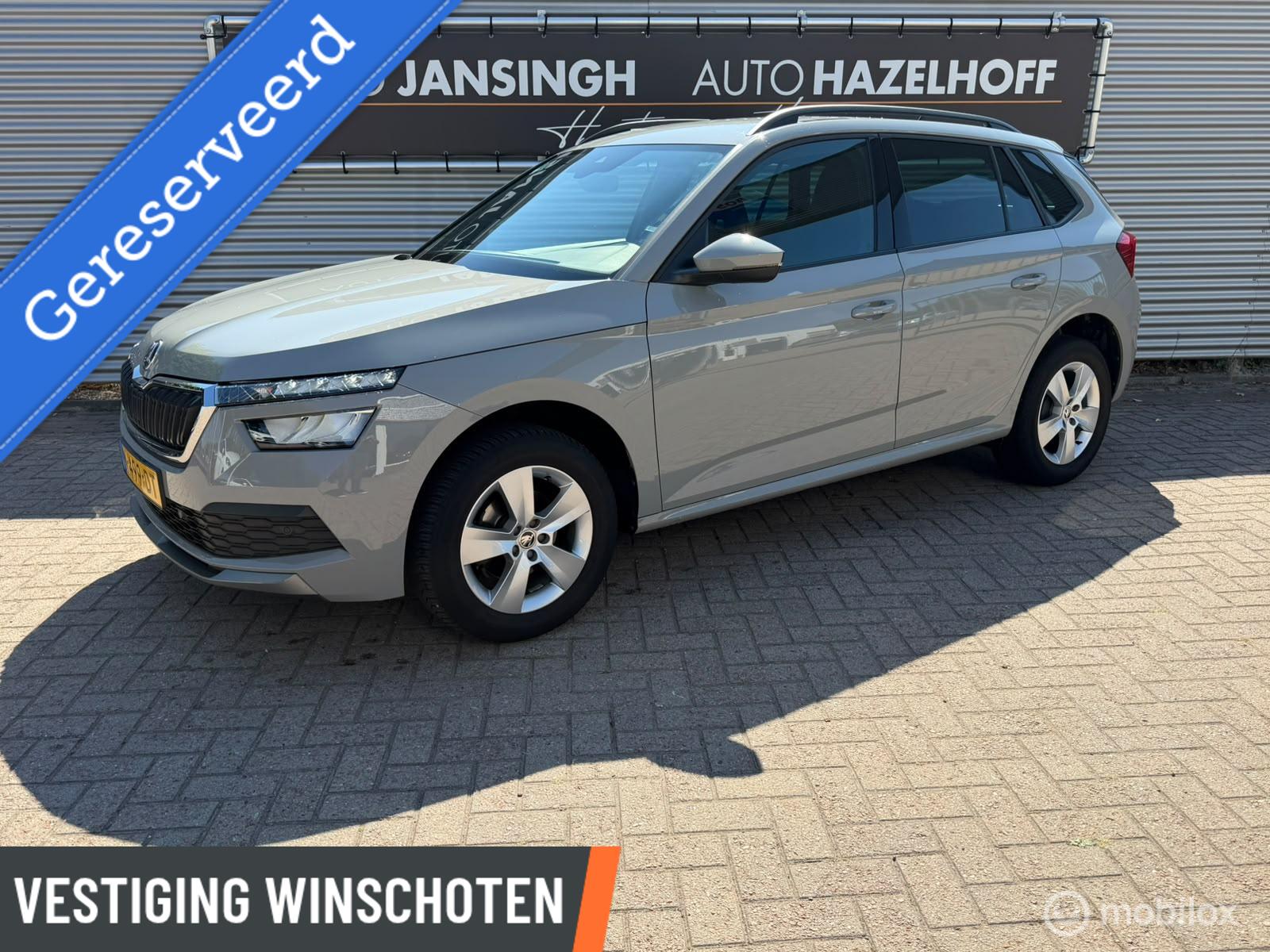 Skoda Kamiq 1.0 TSI Sport Business 2021 - voorkant