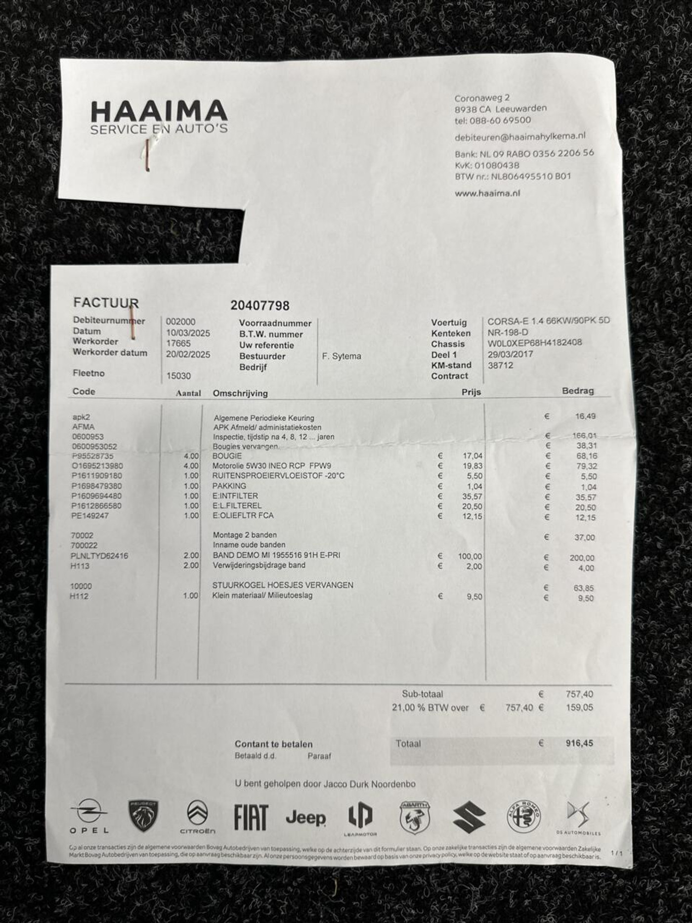 Foto van Opel Corsa-e