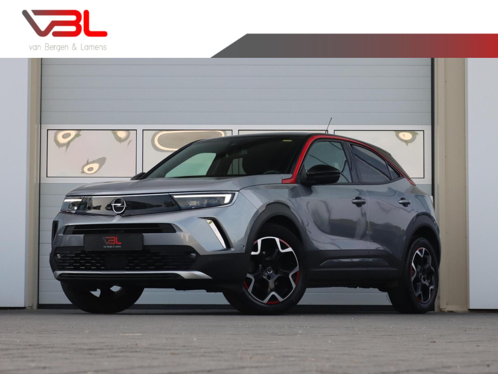 Opel Mokka 1.2 Turbo 130PK GS Line | lage km-stand | 2021 - voorkant