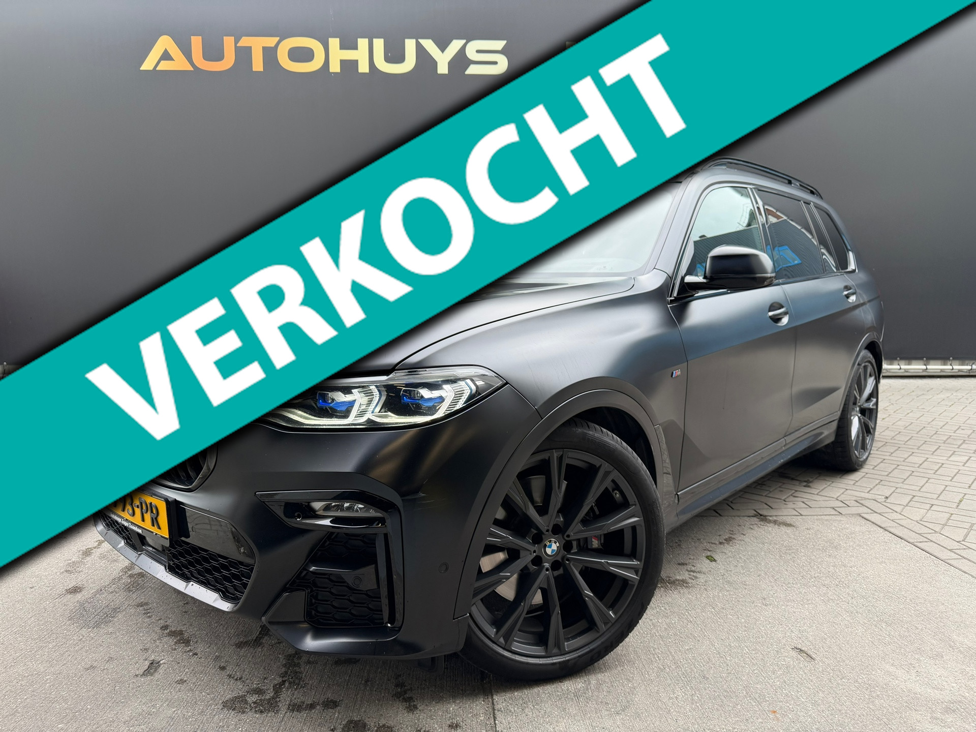 BMW X7 M50i M50i High Executive 7p Pano Hud H&K Leer 360 Keyless Full Option 2022 - voorkant