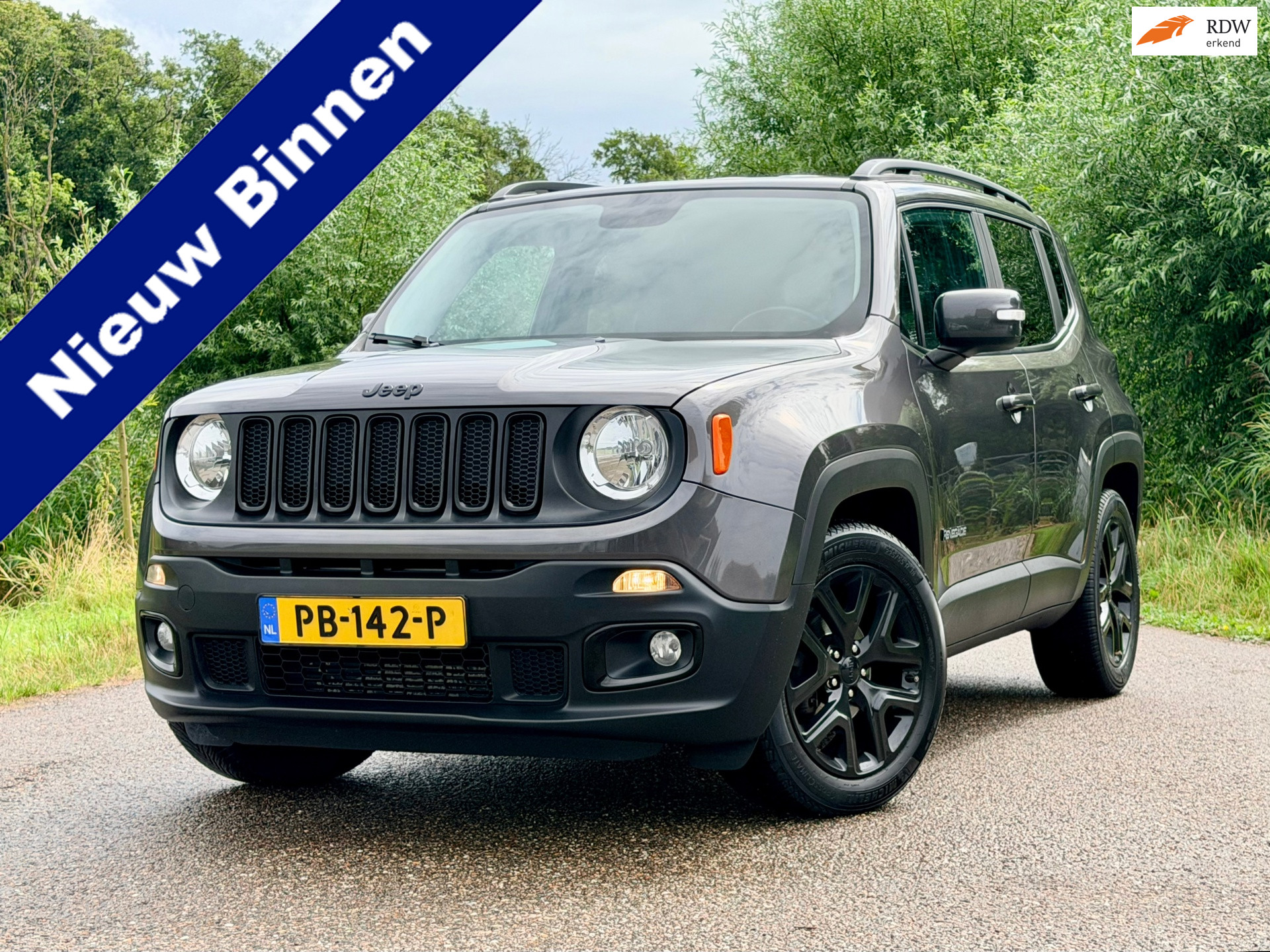 Jeep Renegade 1.4 MultiAir Night Eagle II Airco StoelVerwarming Nap 6Bak Goed Onderhouden 2017 - voorkant