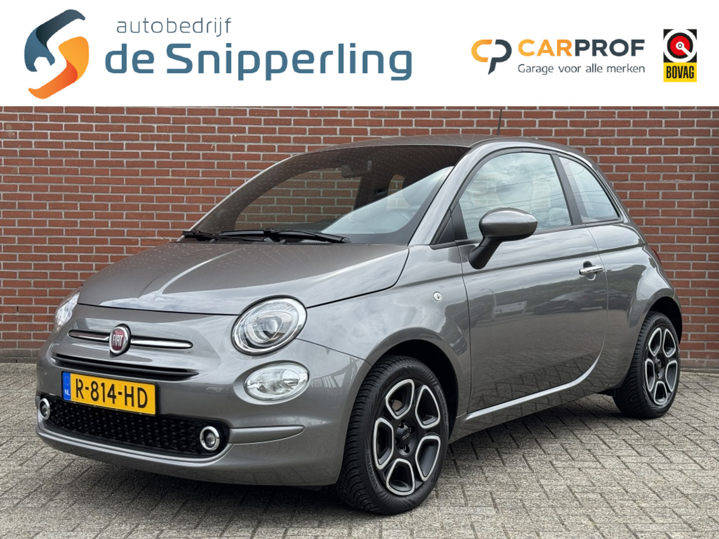 Fiat 500 1.0 Hybrid Club 2022 - voorkant
