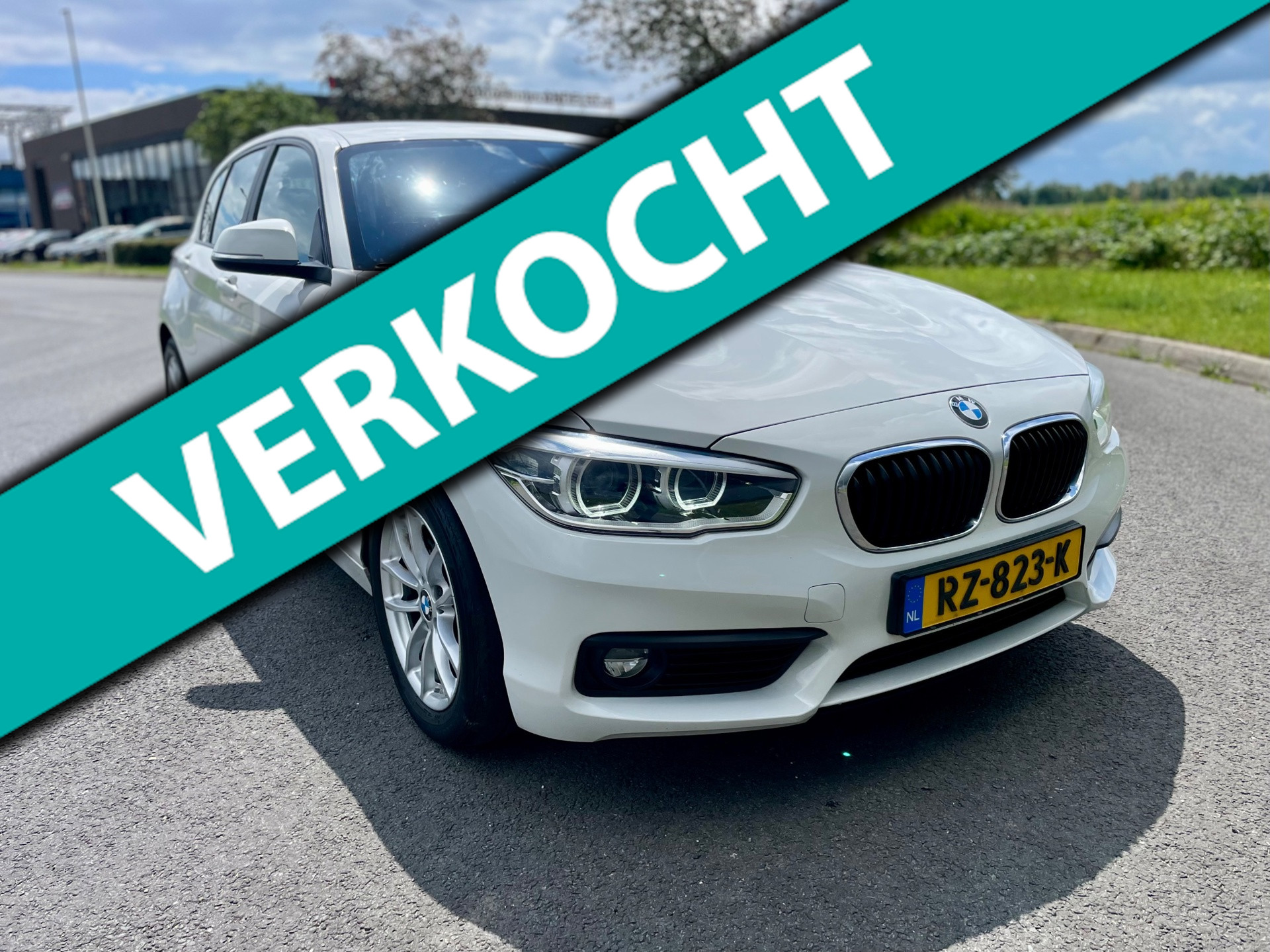 BMW 118i 118i Executive, 5drs, Aut, Navi, Pdc, LED, Cruise/Climate control, Bluetooth, 2e eig afk, Geen import, Nap, Goed oh! 2018 - voorkant