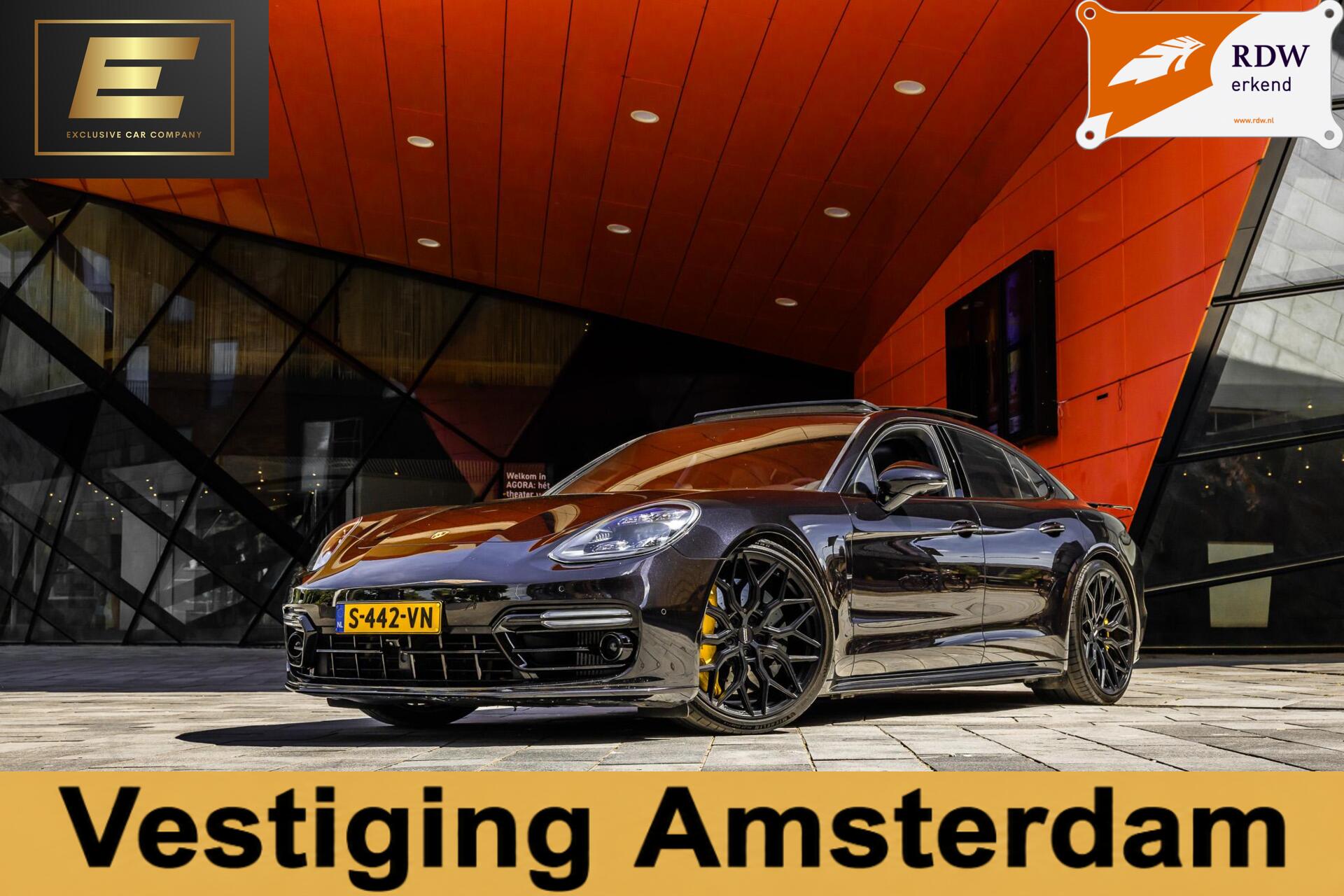 Porsche Panamera 4.0 Turbo S E-Hybrid | 680PK | Stoelmassage | Burmester | Vossen 2018 - voorkant