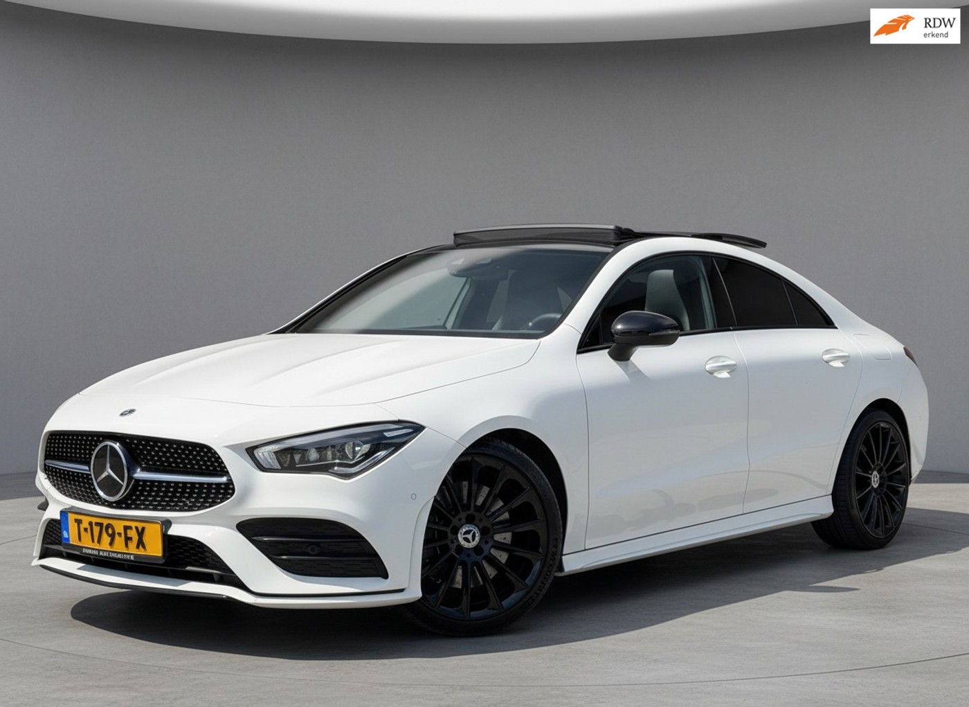 Mercedes-Benz Cla 250 250 Premium Plus|Pano|HUD|Burmester|Sfeerverlichting|Carplay|Widescreen|Adaptive 2021 - voorkant
