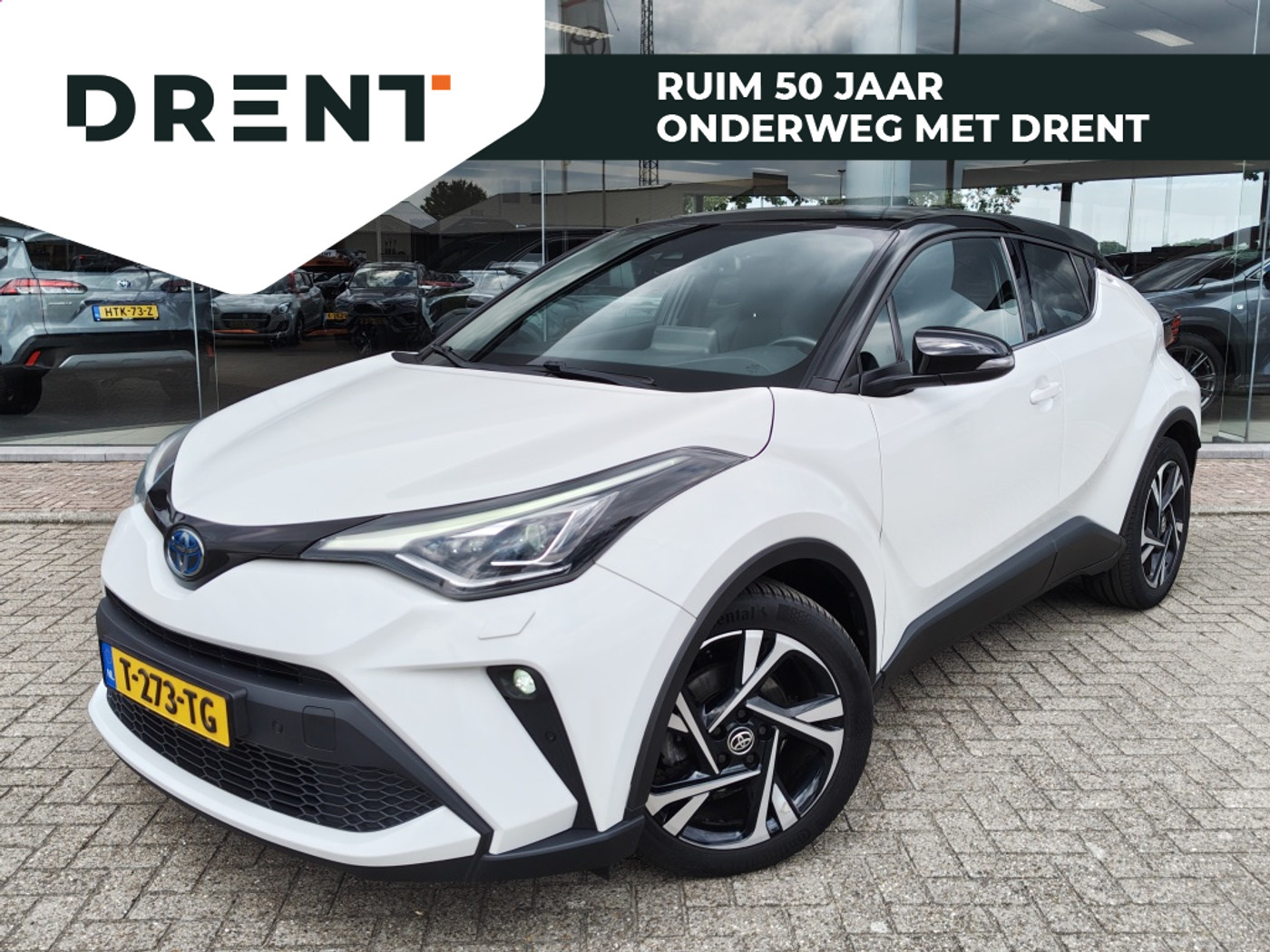 Toyota Toyota C-hr 1.8 Hybrid Style | Trekhaak Afneembaar | Sensoren v/a | Stoelver 2022 - voorkant
