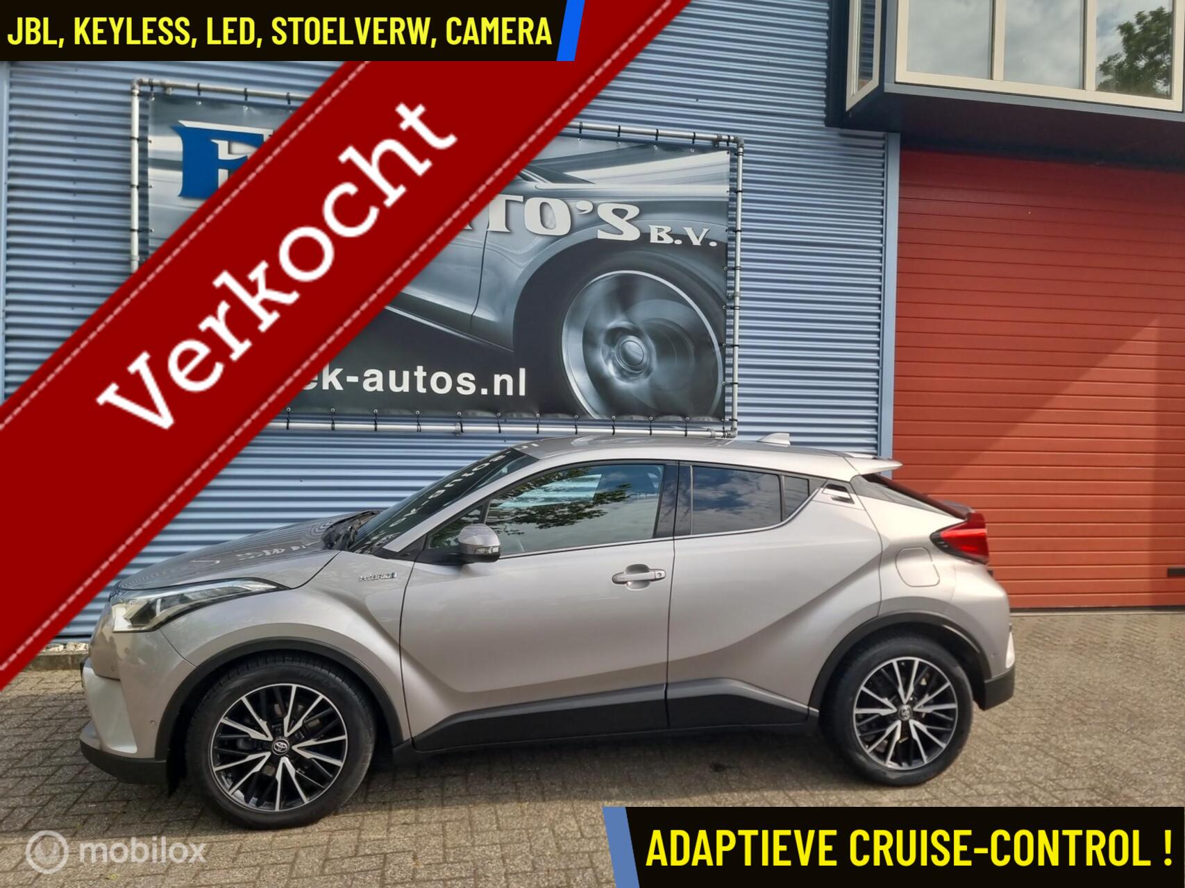 Toyota Toyota C-hr 1.8 Hybrid Dynamic. DAB, Keyless, JBL, Camera 2018 - voorkant