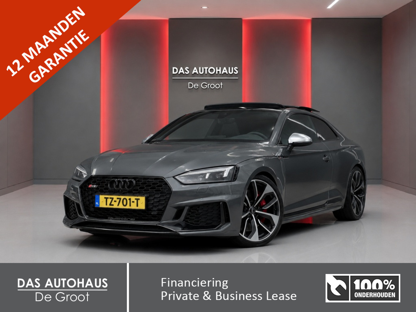 Audi RS 5 Coupe 2.9 TFSI Quattro | Carbon | Pano | Bang & Olufsen | LED | RS Dynamic 2017 - voorkant