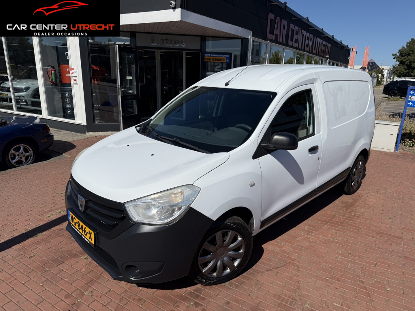 Dacia Dokker 1.5 dCi 75 Ambiance zijschijfdeur trekhaak nette dacia 2014 - voorkant