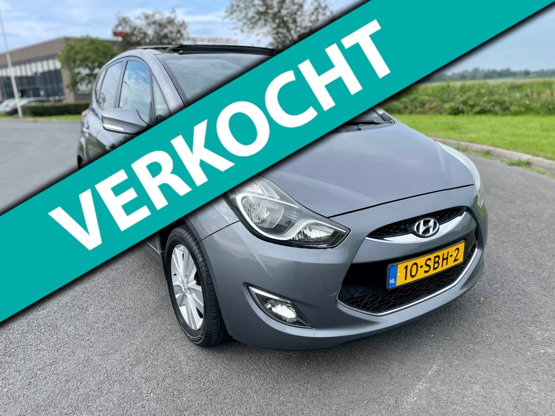 Hyundai Ix20 1.6i i-Catcher, Trekhaak, Schuifdak, Leder, Navi, Stoelvrw, Cruise/Climate control, Lmv, Geen import, Nap, Goed oh! 2011 - voorkant
