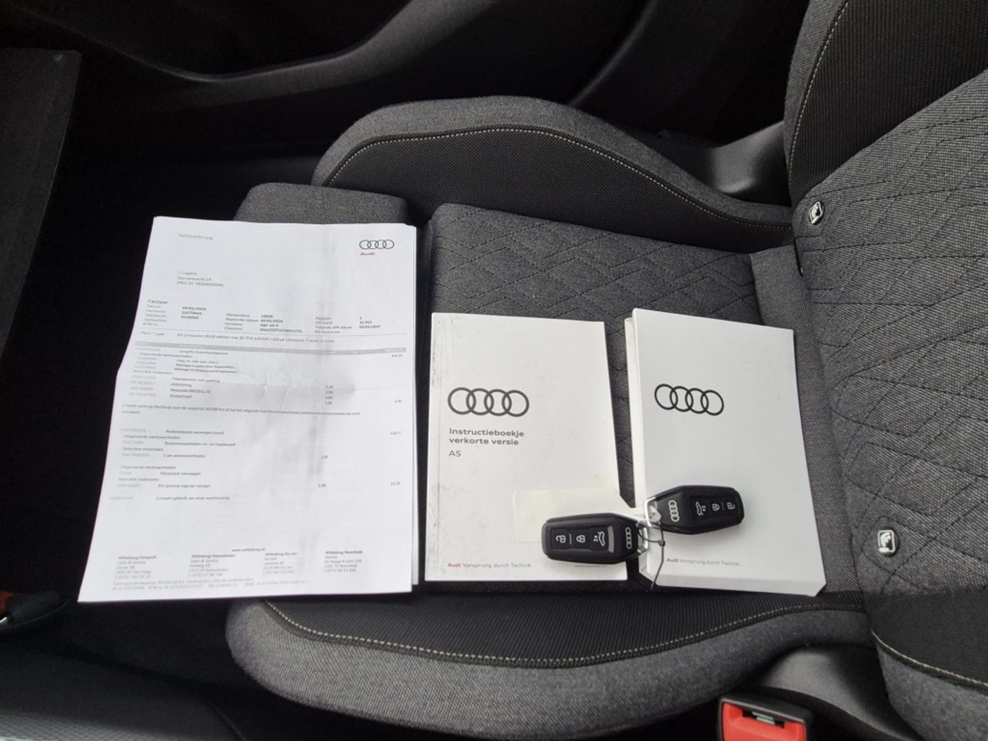 Foto van Audi A5 Limousine