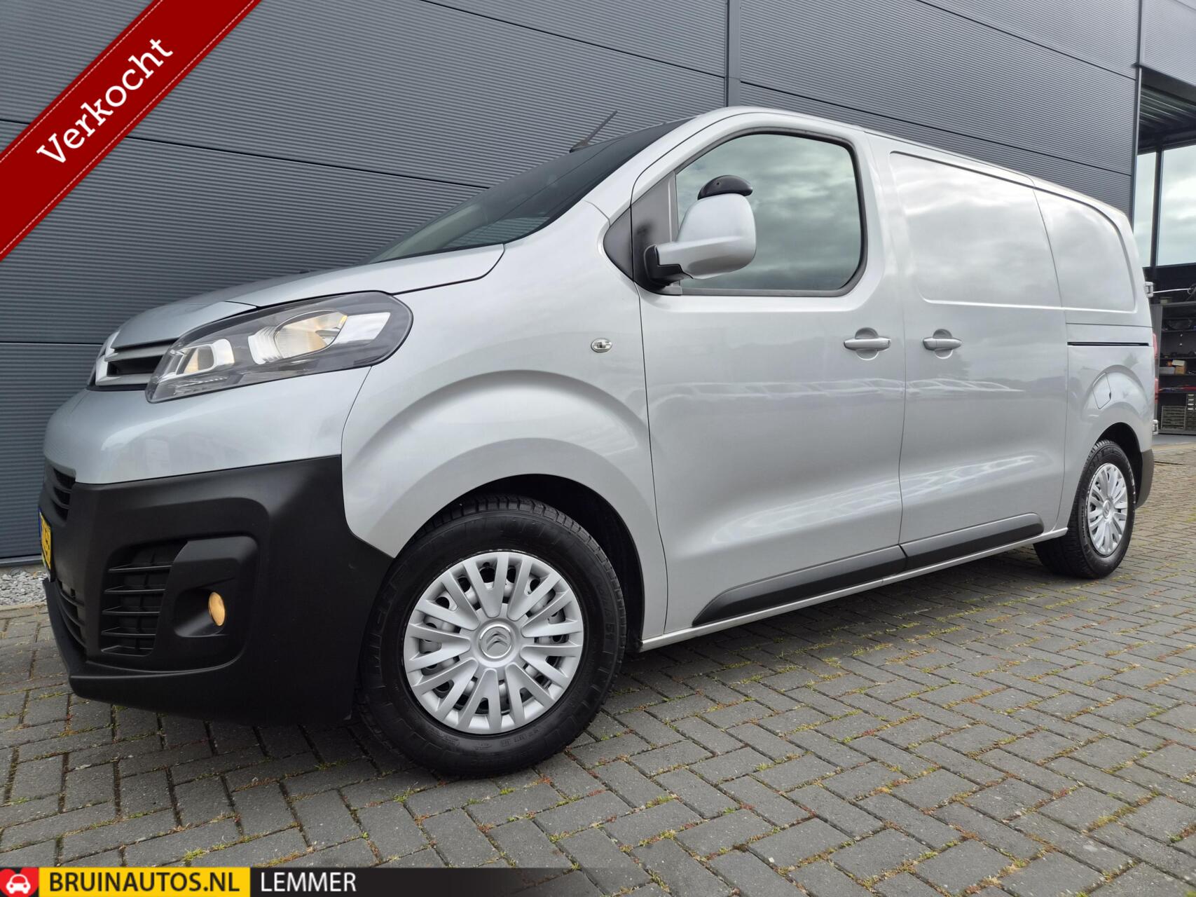 Citroen Jumpy 1.6 BlueHDI Leer Automaat Carplay 2 x electr deuren 2017 - voorkant
