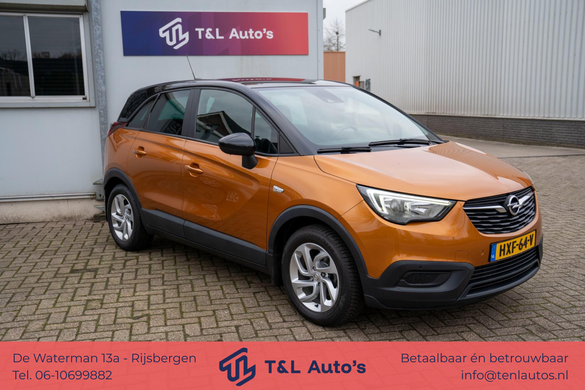 Opel Crossland X 1.2 Selection 2017 - voorkant